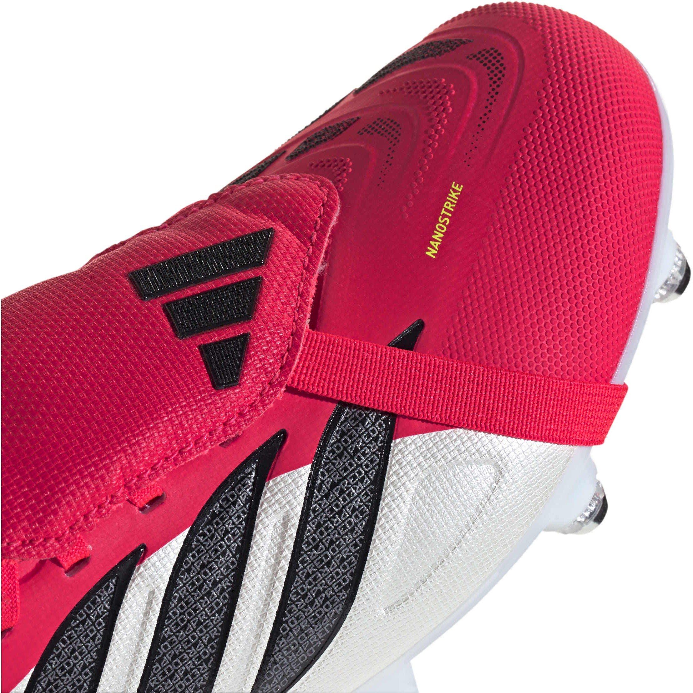 Lucid Red/Core - adidas - Kids' Predator League Soft Ground Football Boot - 8