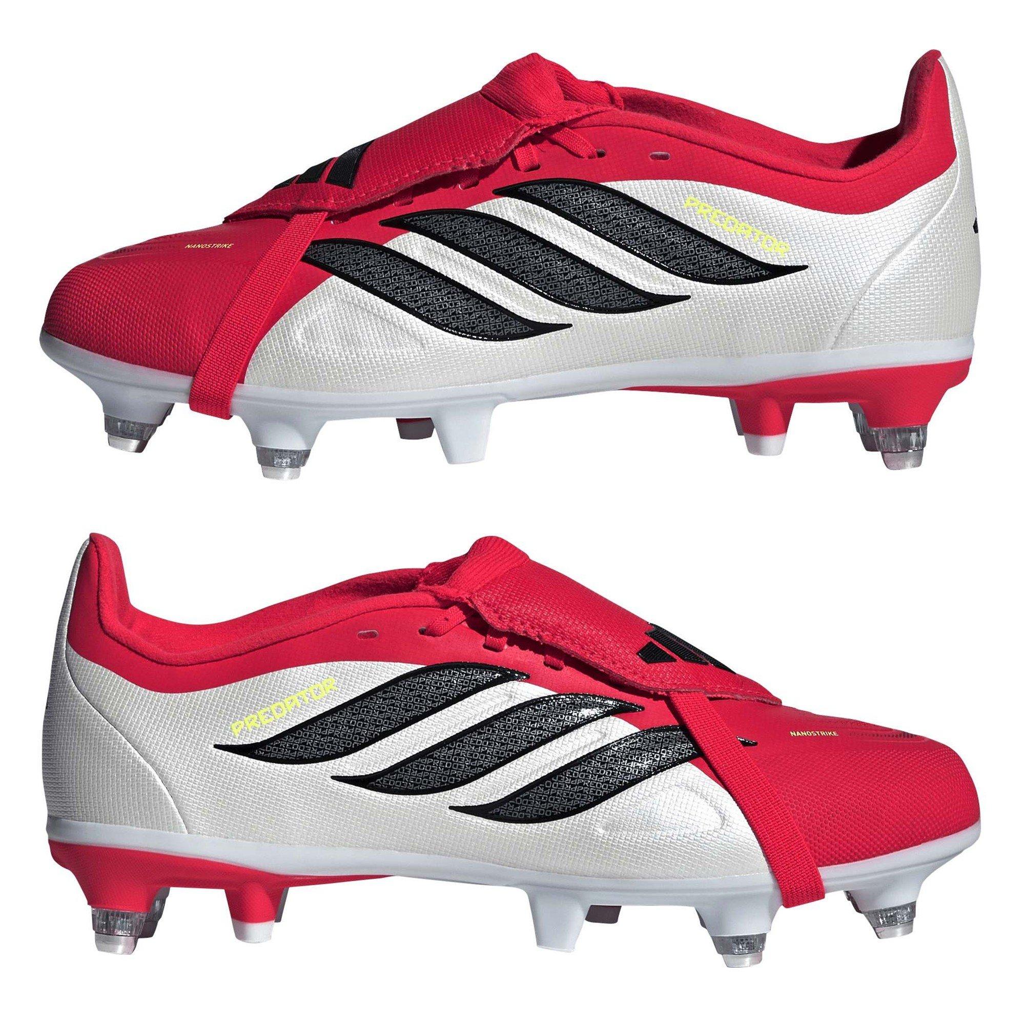 Lucid Red/Core - adidas - Kids' Predator League Soft Ground Football Boot - 9
