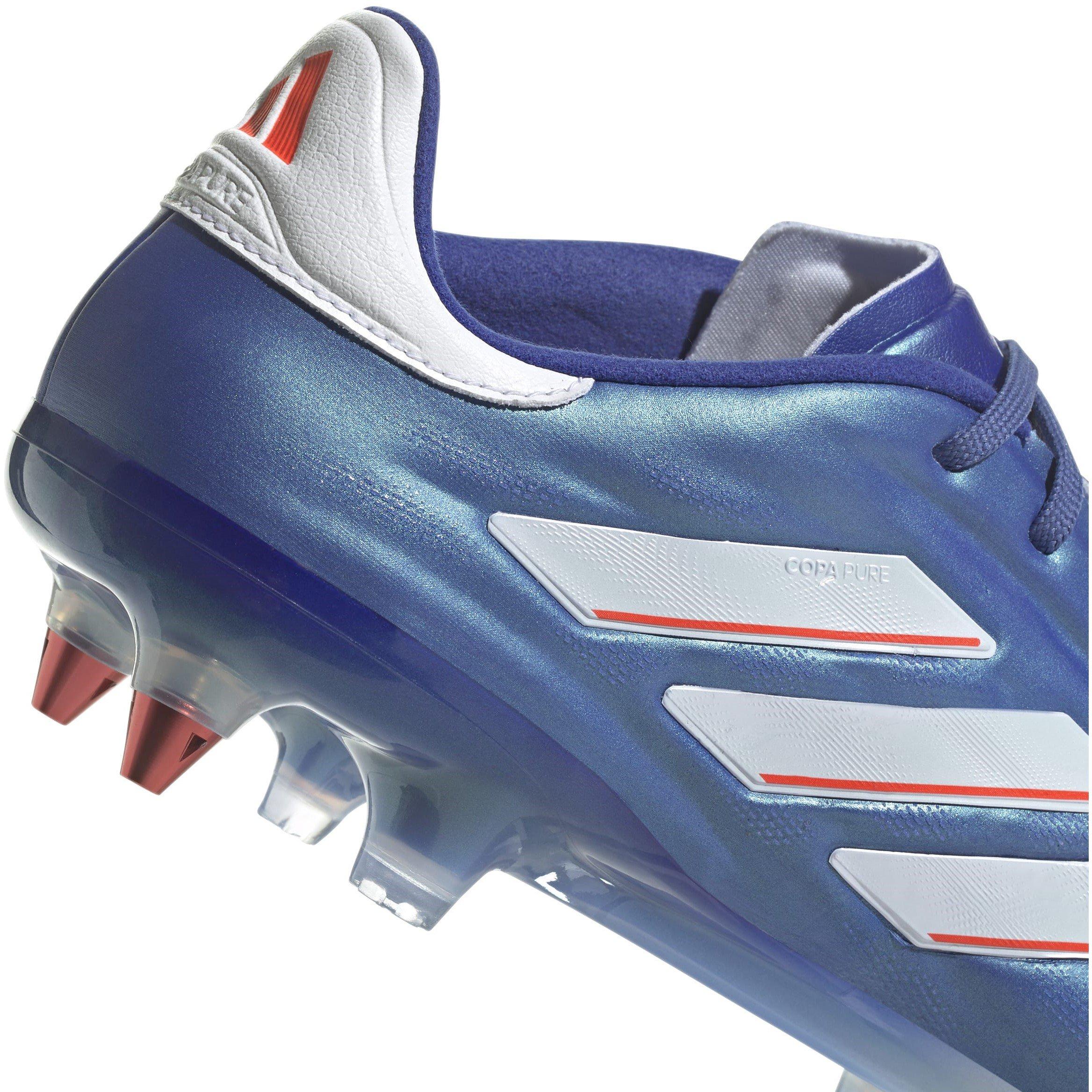 Azul Lúcido - adidas - Copa Pure II.1 Soft Ground Juniors Football Boots - 8