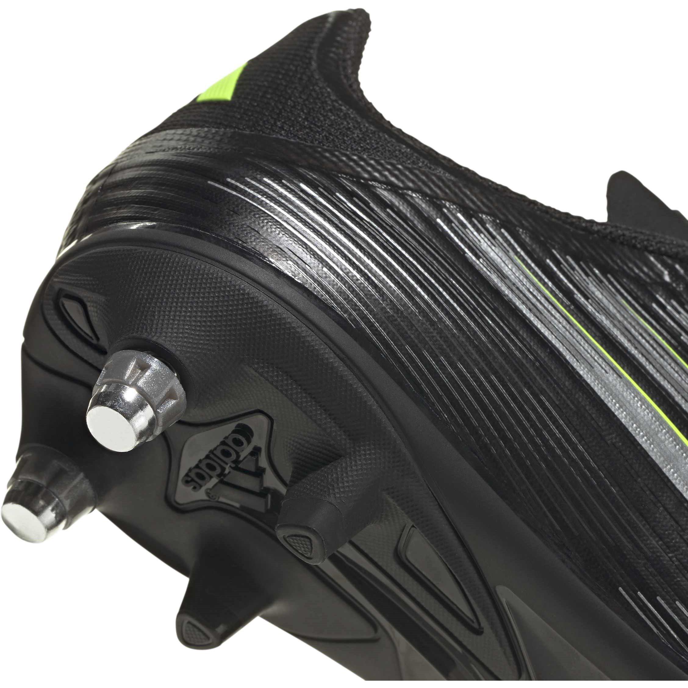 Black/Lemon - adidas - F50 League Juniors Soft Ground Football Boots - 7