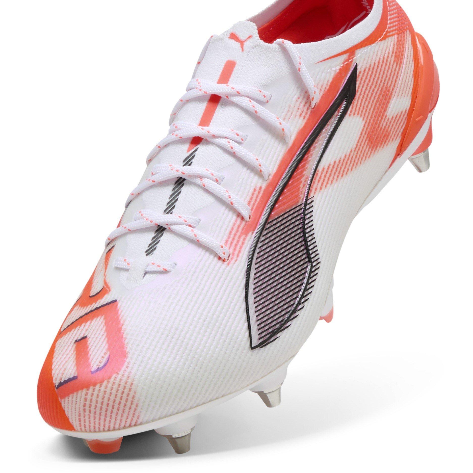 Puma White - Puma - Ultra 5 Ultimate Soft Ground Football Boots Juniors - 6