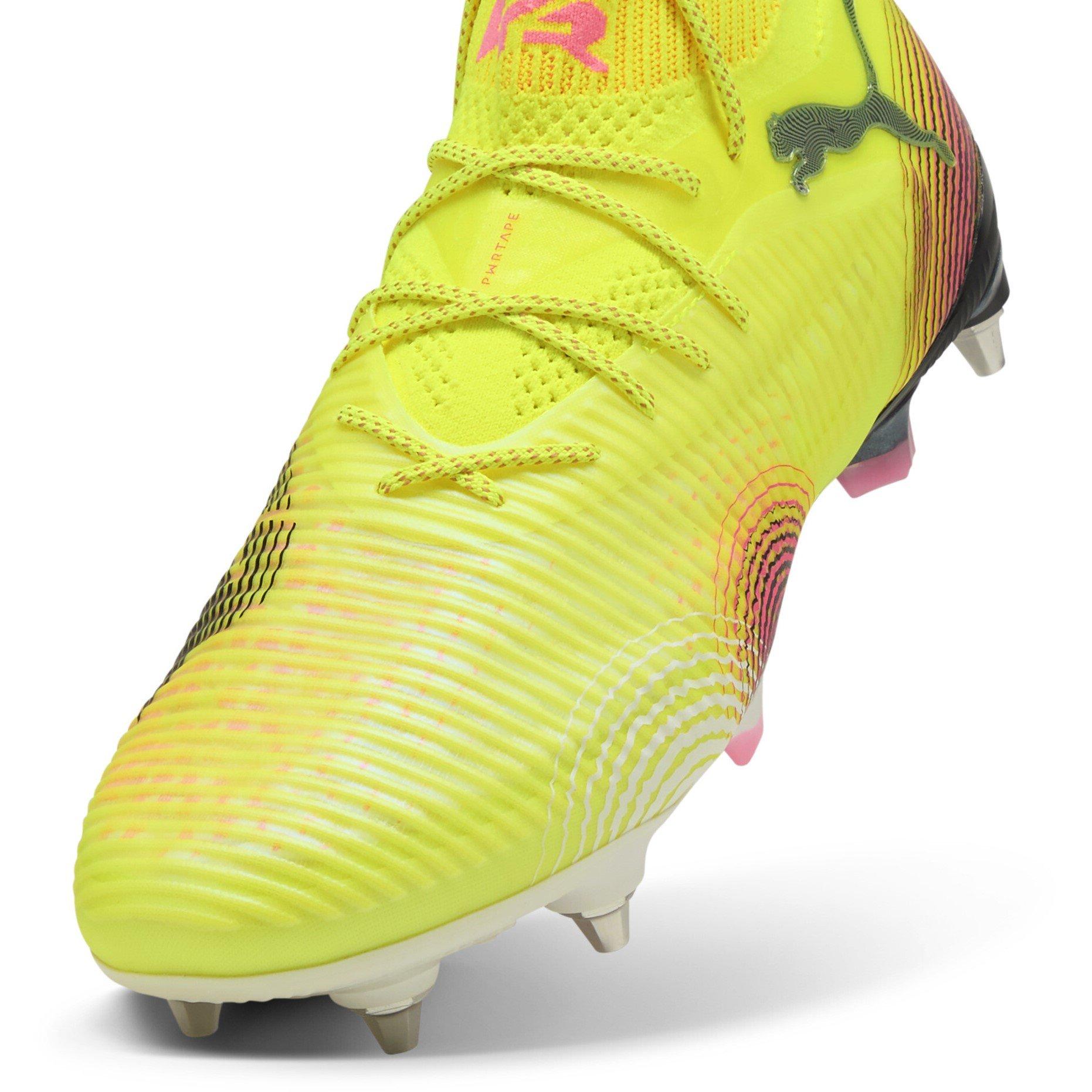 Yellow Alert - Puma - Future 8 Ultimate Soft Ground Football Boots Juniors - 6