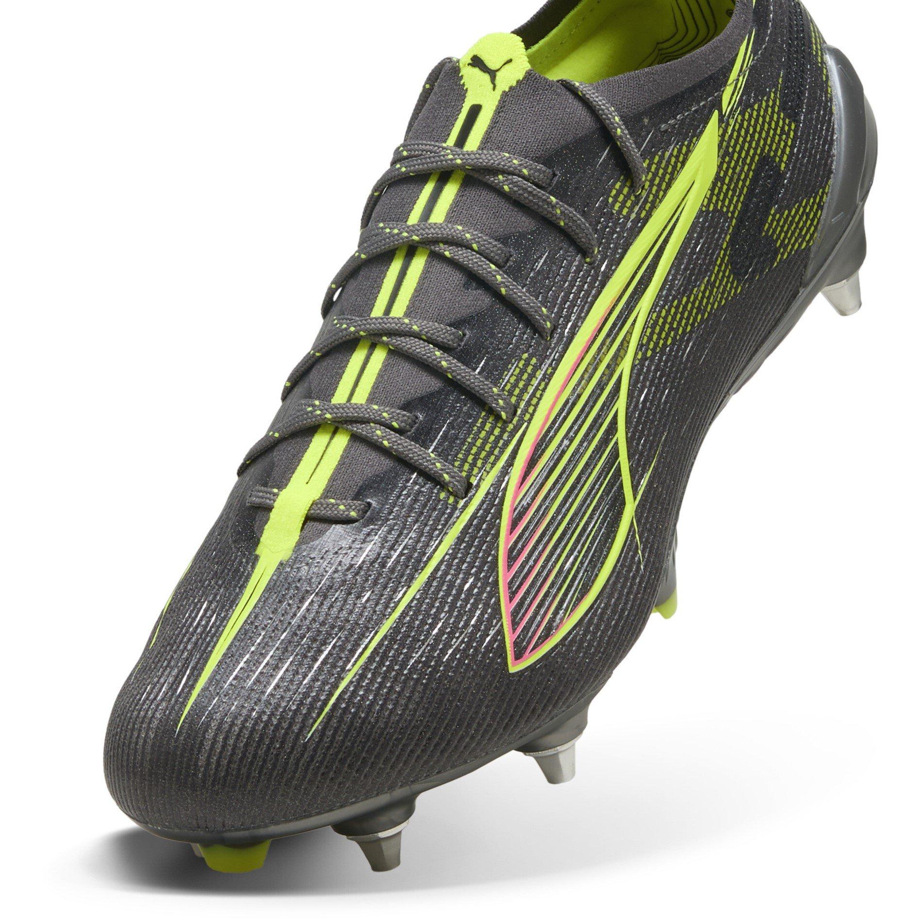Matte Silver - Puma - Ultra 5 Ultimate Soft Ground Football Boots Juniors - 6