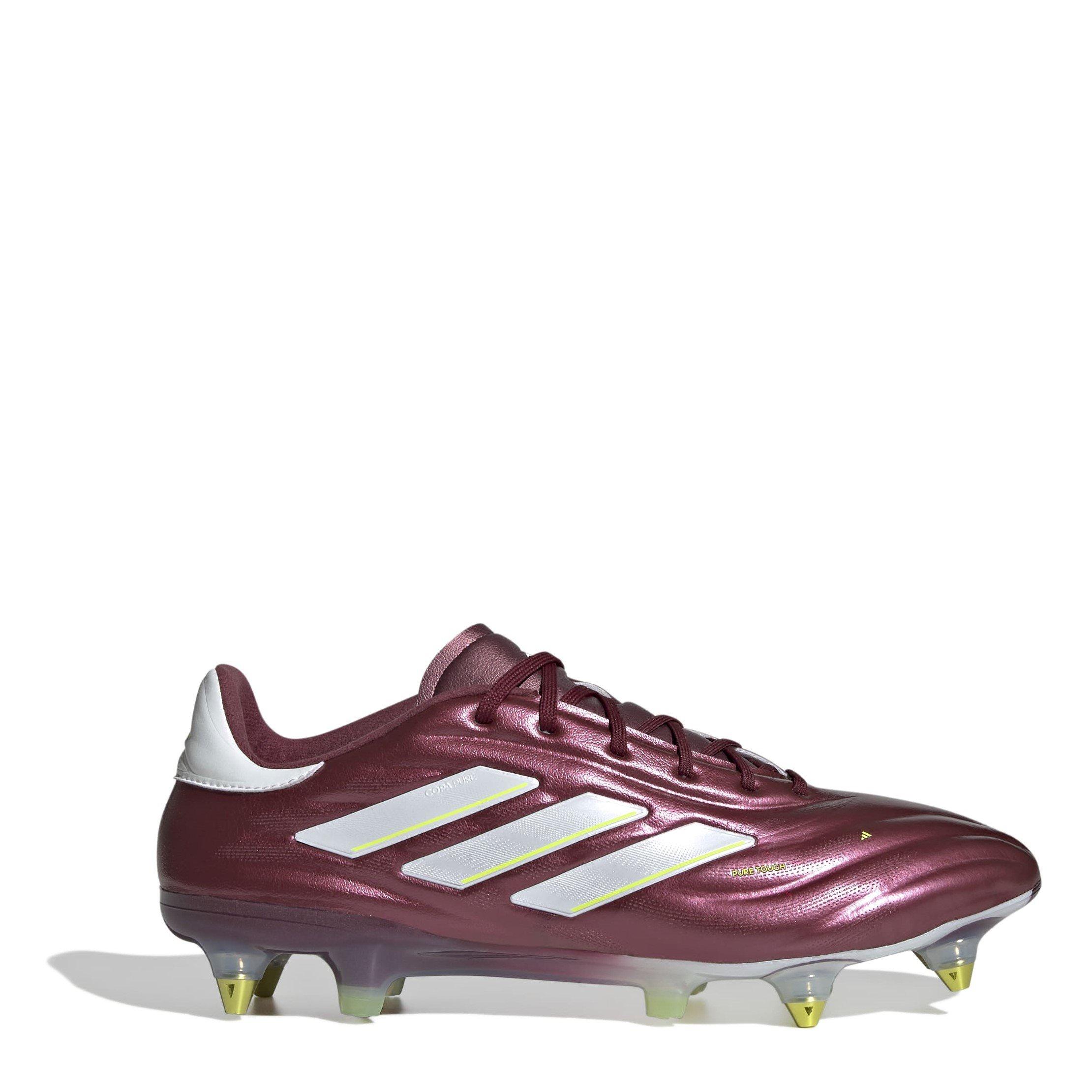 Shadow Red/Ftwr - adidas - Copa Pure II Elite Juniors Soft Ground Football Boots - 1