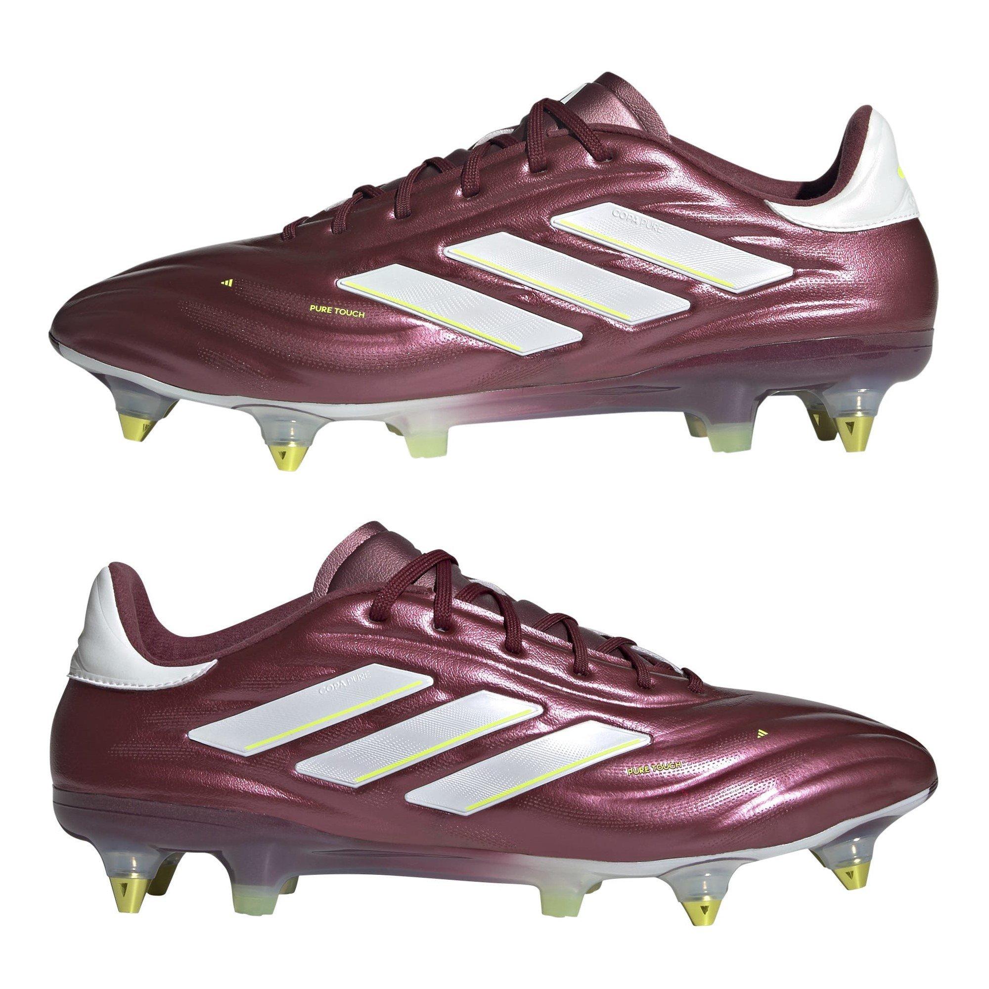 Shadow Red/Ftwr - adidas - Copa Pure II Elite Juniors Soft Ground Football Boots - 11