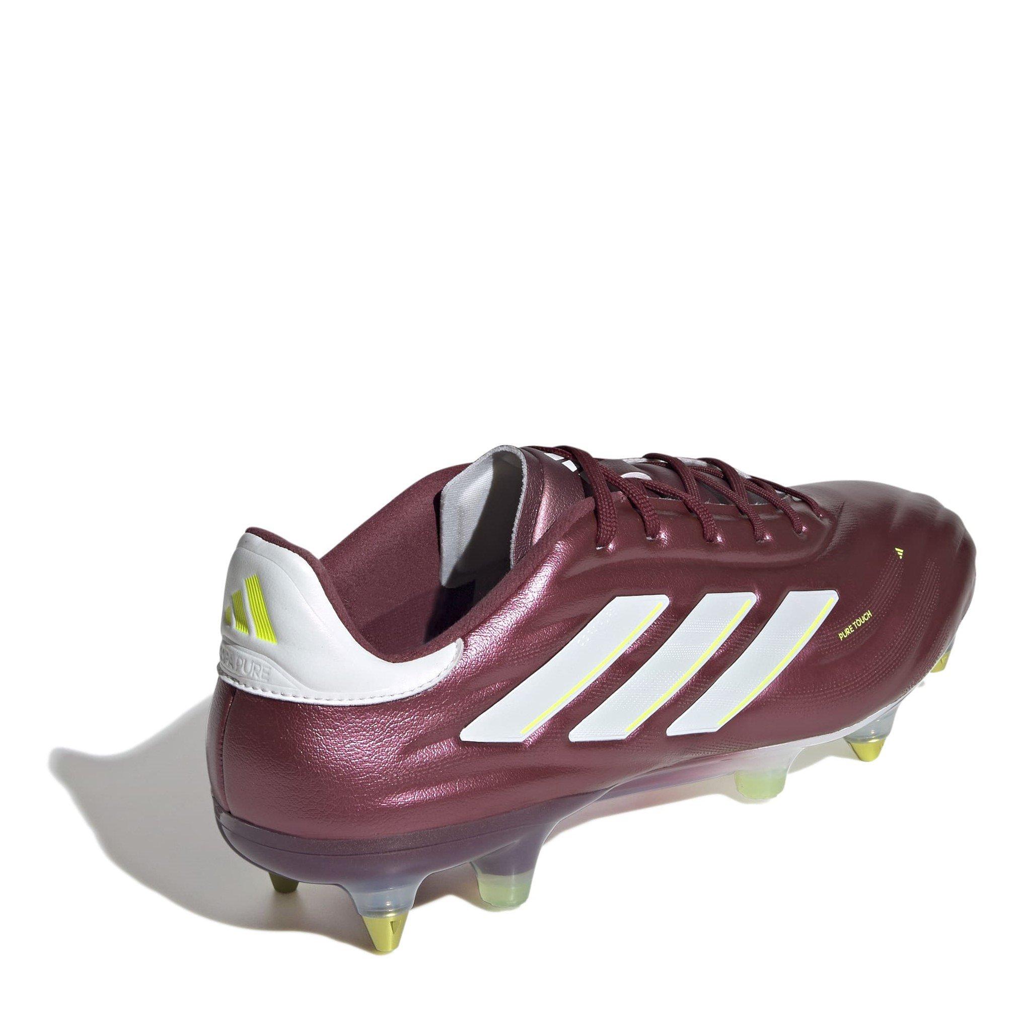 Shadow Red/Ftwr - adidas - Copa Pure II Elite Juniors Soft Ground Football Boots - 4