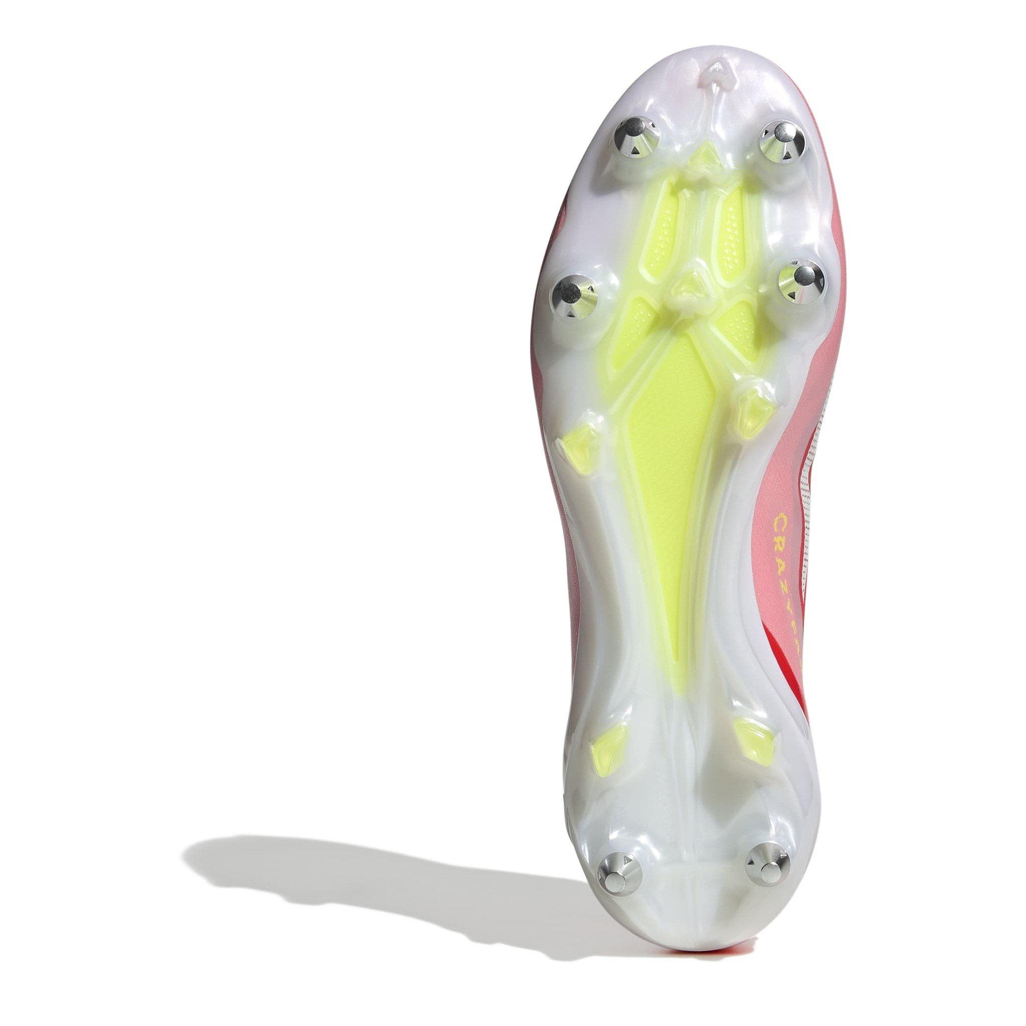 Solar Red/Ftwr - adidas - X Crazyfast Elite Junior Soft Ground Football Boots - 6