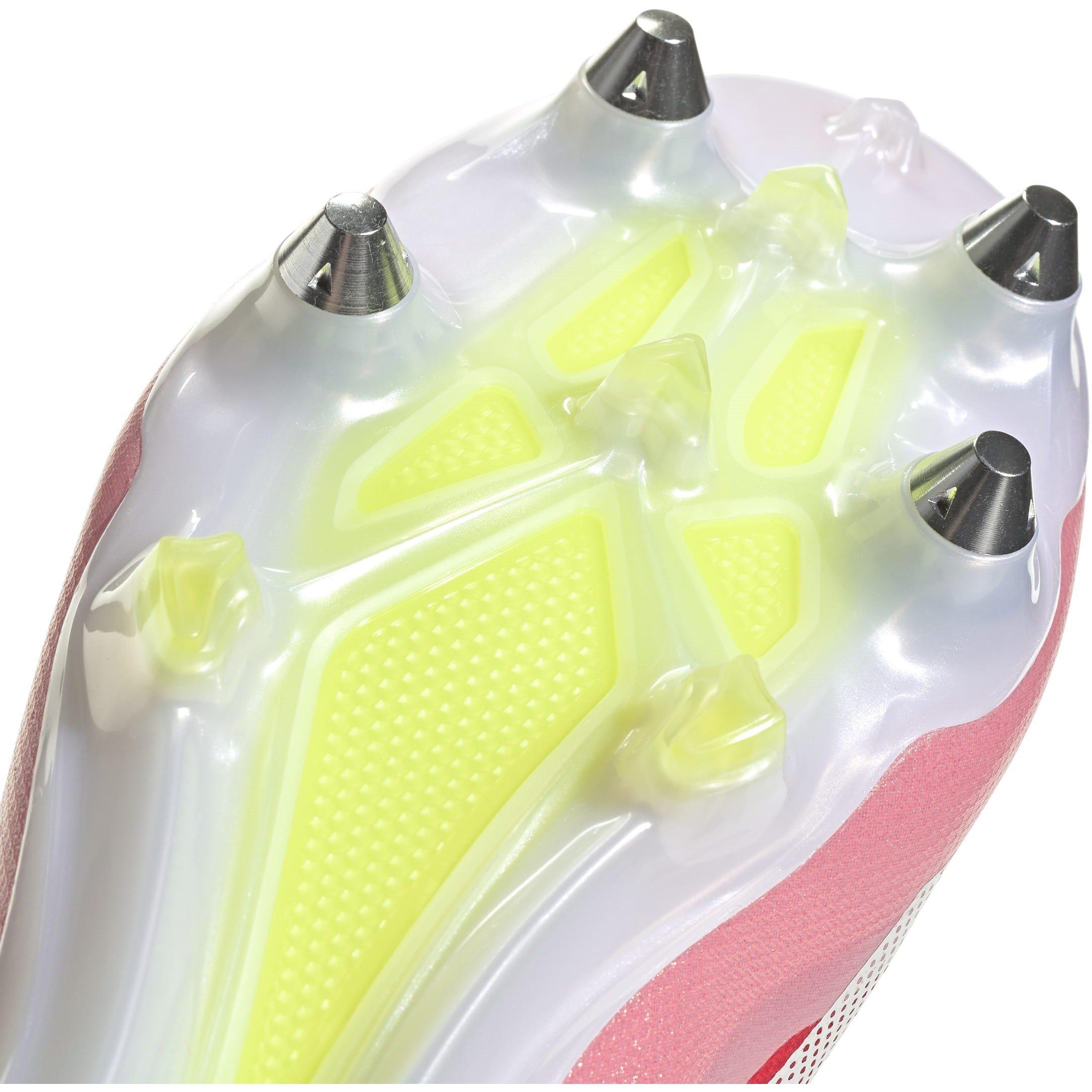 Solar Red/Ftwr - adidas - X Crazyfast Elite Junior Soft Ground Football Boots - 8