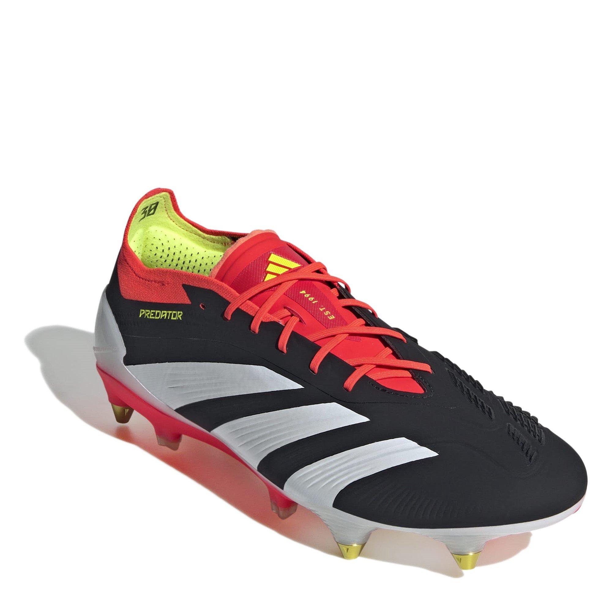 Core Black/Ftwr - adidas - Predator Elite Juniors Soft Ground Football Boots - 3