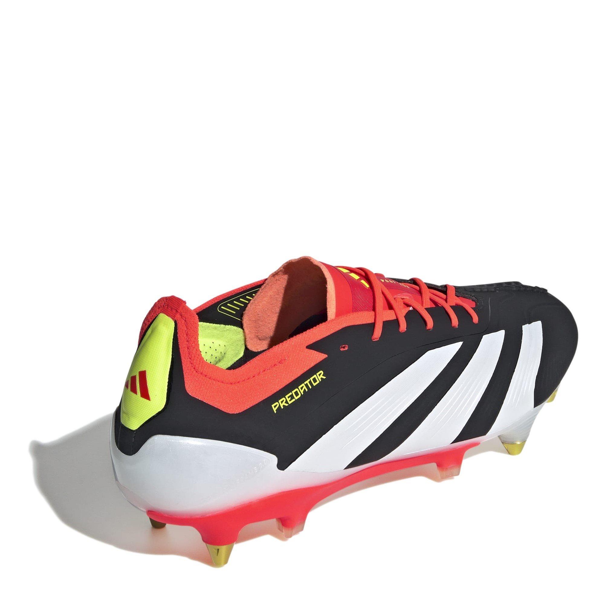 Core Black/Ftwr - adidas - Predator Elite Juniors Soft Ground Football Boots - 4