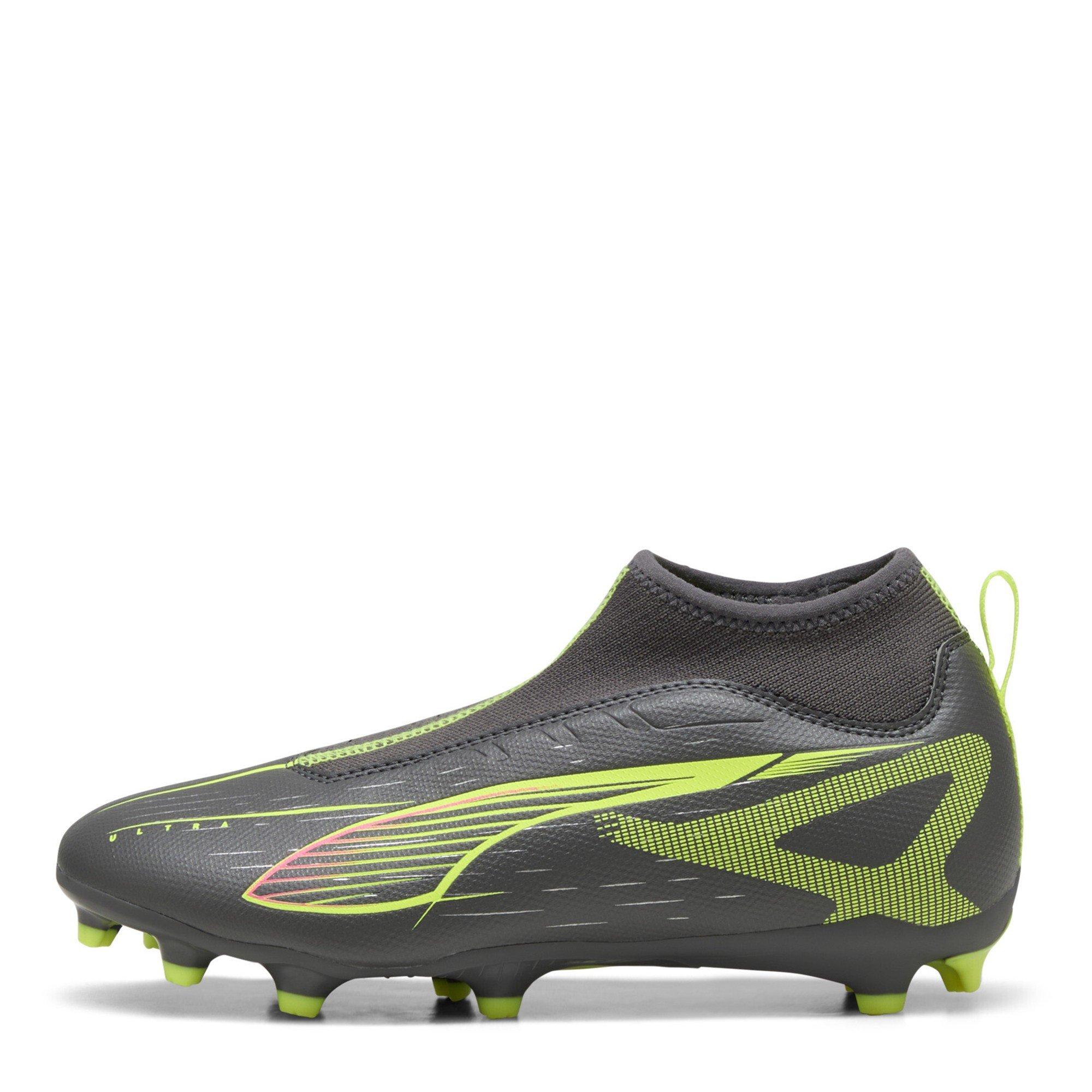 Matte Aged Sil - Puma - Puma Ultra 5 Match+ Ll Fg/Ag Jr Firm Ground Football Boots Unisex Kids - 2