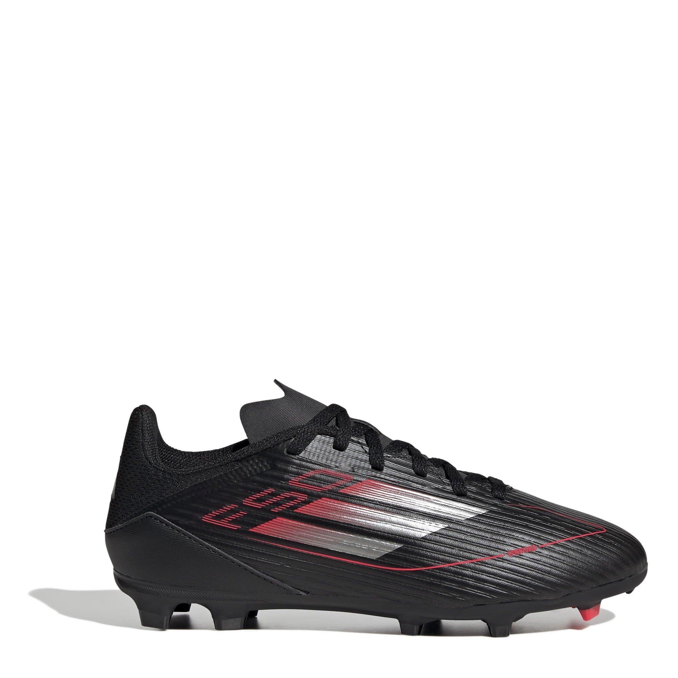CBLACK/IRONMT/L - adidas - Kids' C League Football Boots - 1
