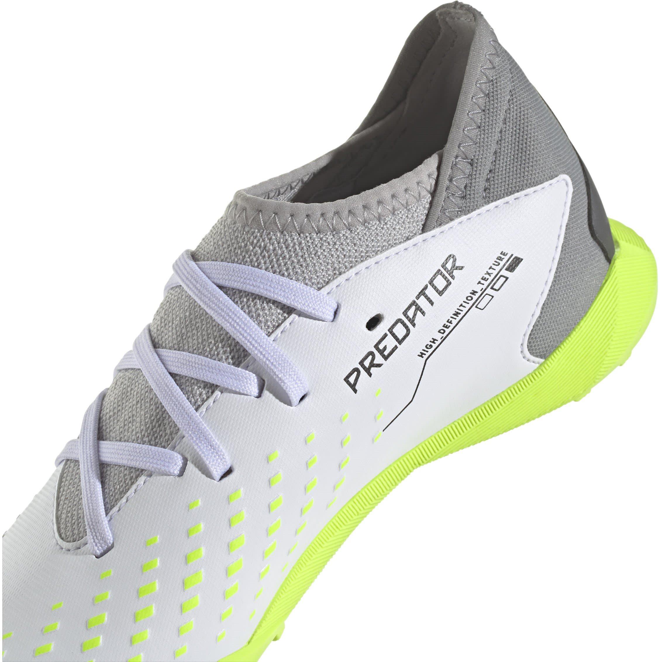 Wit/Zwart/Citroen - adidas - Kids' Predator Astro Turf Football Boots - 8