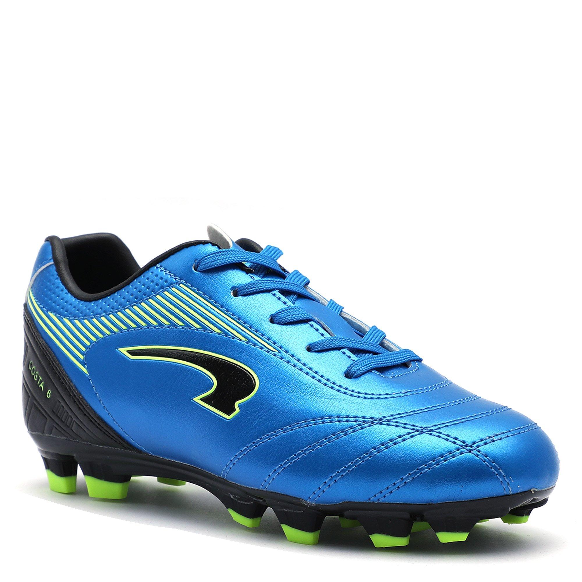 Royal/Black - Kronos - Costa 6 Junior Firm Ground Football Boots - 5