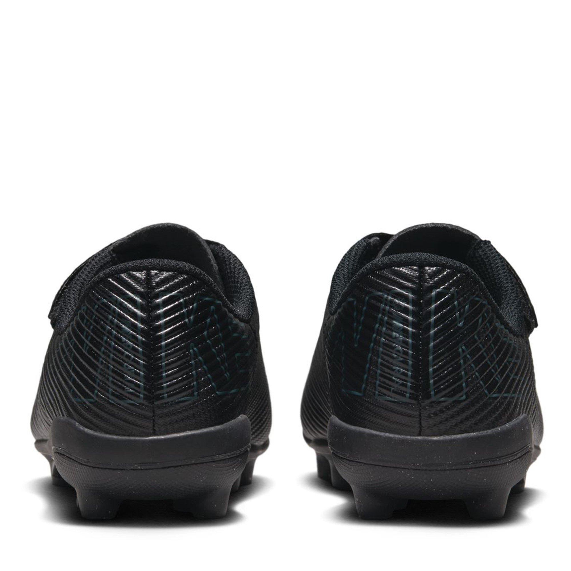 Black/Green - Nike - Mercurial Vapour 16 Club Childrens Firm Ground Football Boots - 5