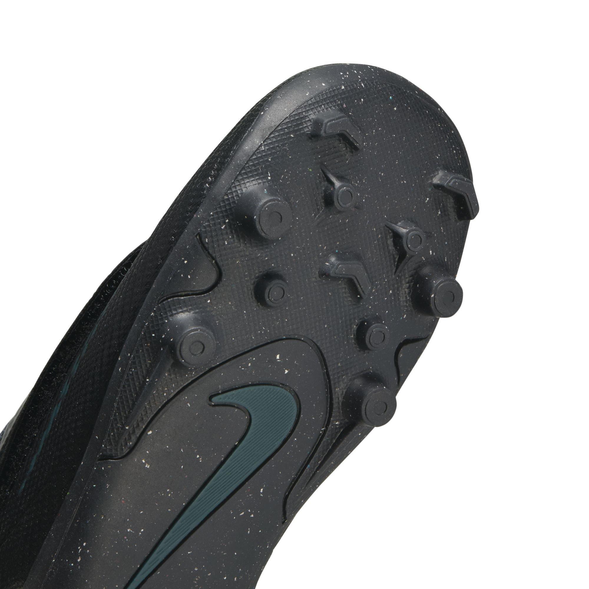 Black/Green - Nike - Mercurial Vapour 16 Club Childrens Firm Ground Football Boots - 7