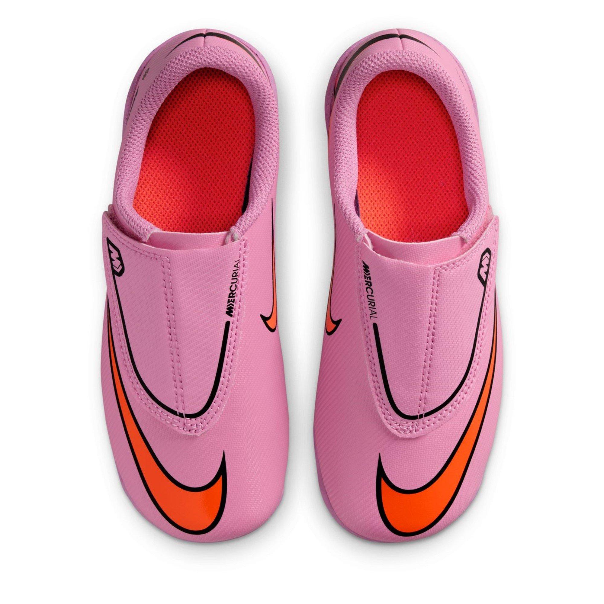 Pink/Black - Nike - Mercurial Vapour 16 Club Childrens Firm Ground Football Boots - 6