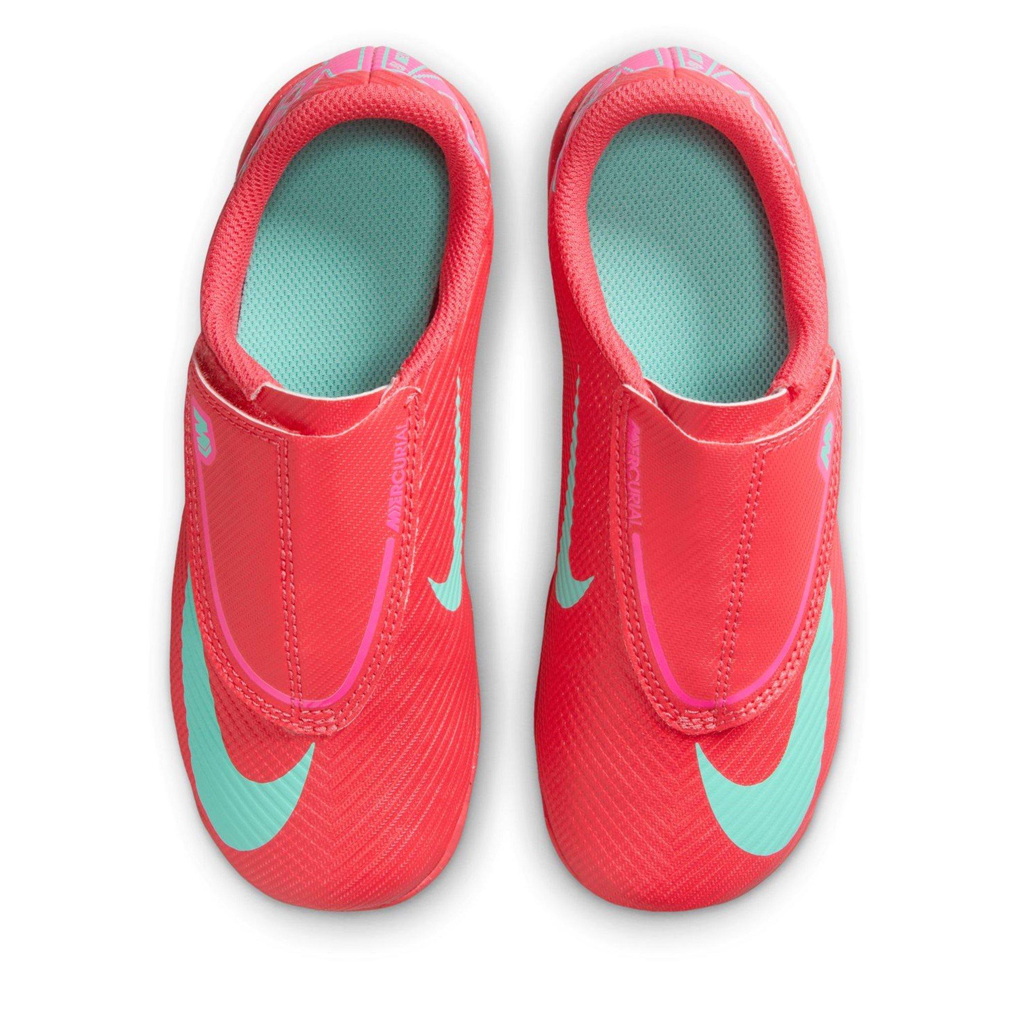 Red/Green - Nike - Mercurial Vapour 16 Club Childrens Firm Ground Football Boots - 6