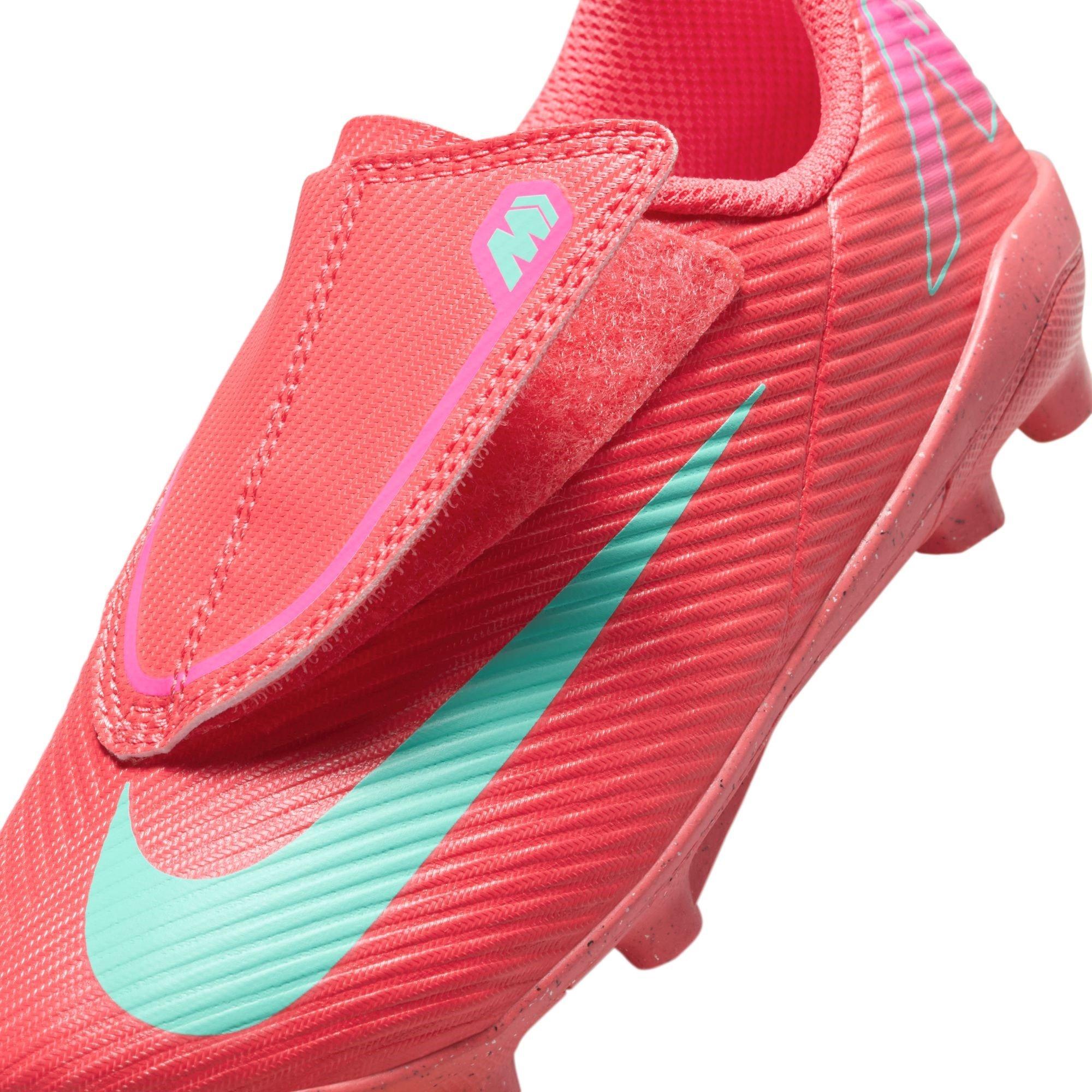 Red/Green - Nike - Mercurial Vapour 16 Club Childrens Firm Ground Football Boots - 7