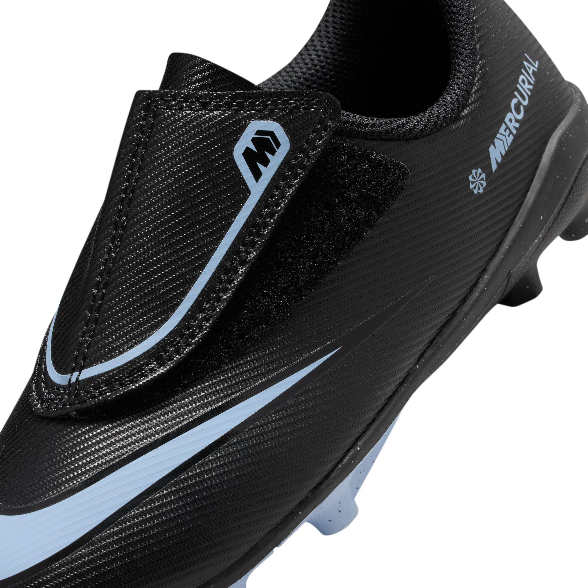 Black/Blue - Nike - Mercurial Vapour 16 Club Childrens Firm Ground Football Boots - 8