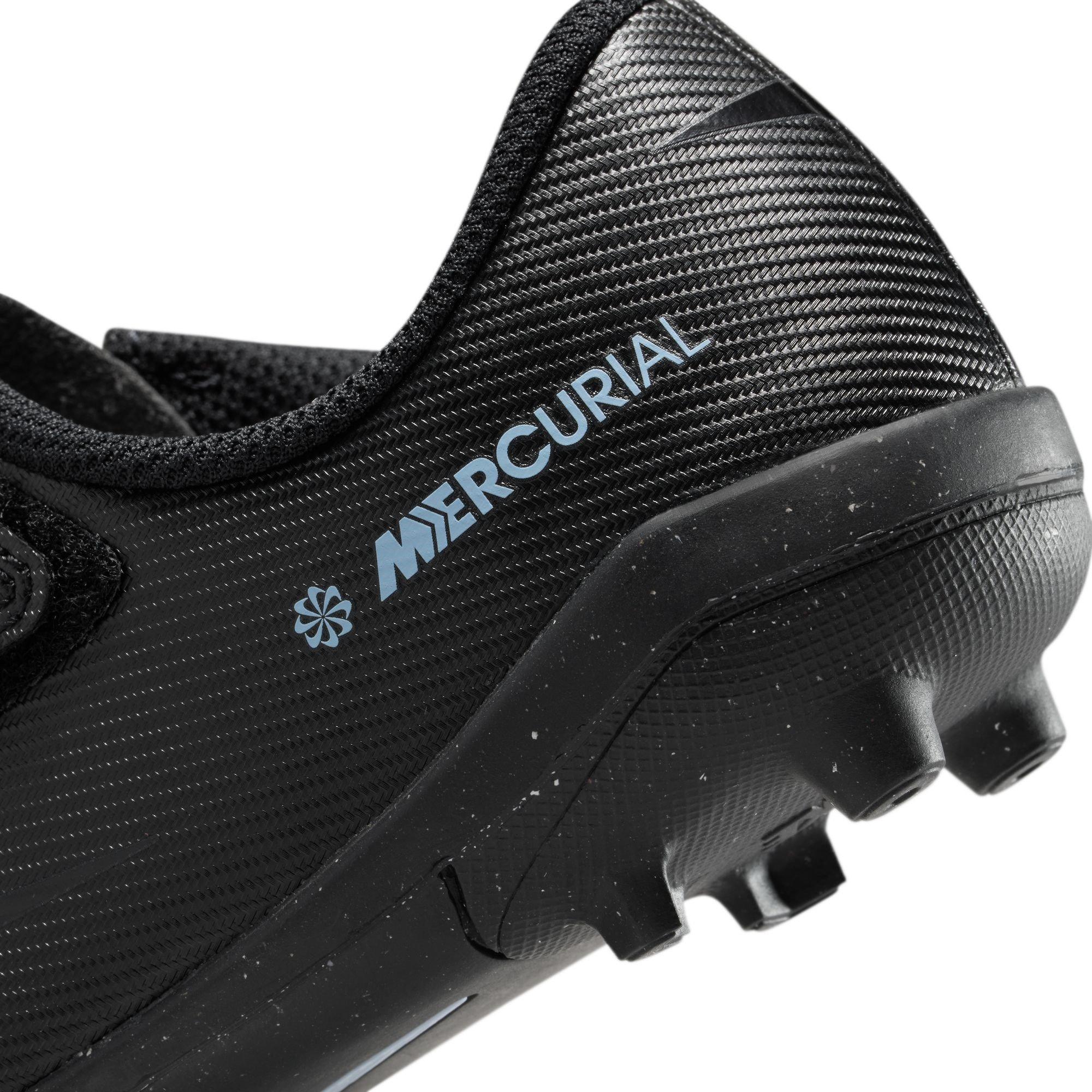 Black/Blue - Nike - Mercurial Vapour 16 Club Childrens Firm Ground Football Boots - 9