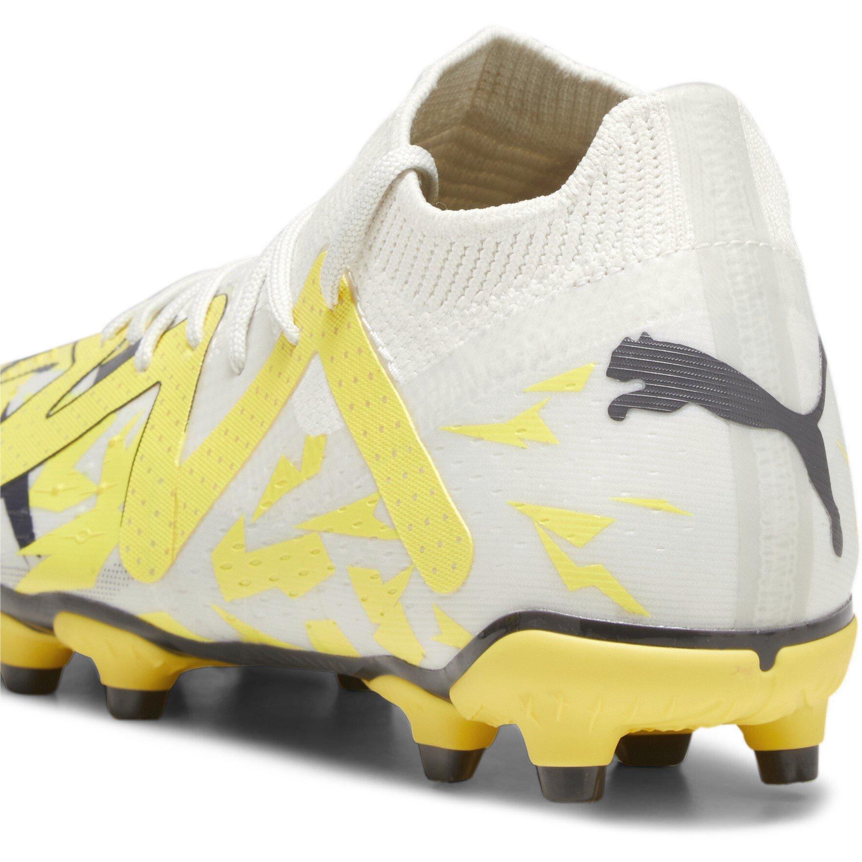 Grigio/Giallo - Puma - Future Match Energy Infants Firm Ground Football Boots - 5