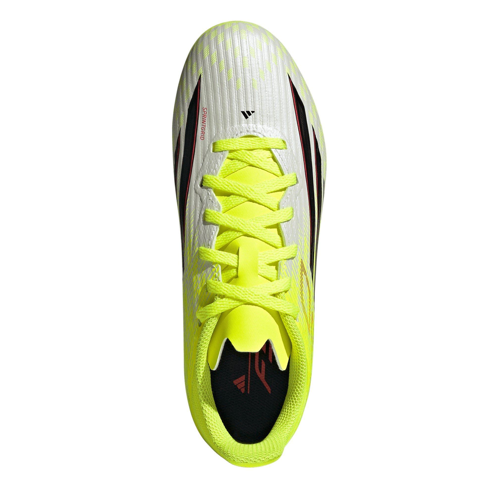Amarelo Solar - adidas - F50 League Childrens Firm Ground Football Boots - 5