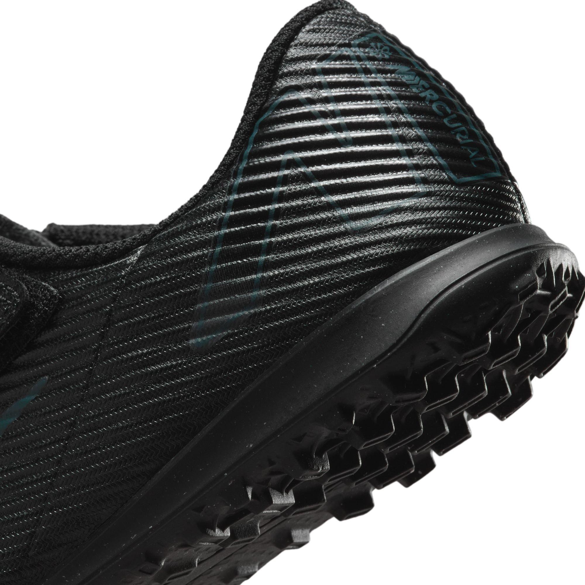 Black/Green - Nike - Mercurial Vapour 16 Club Childrens Astro Turf Football Boots - 8