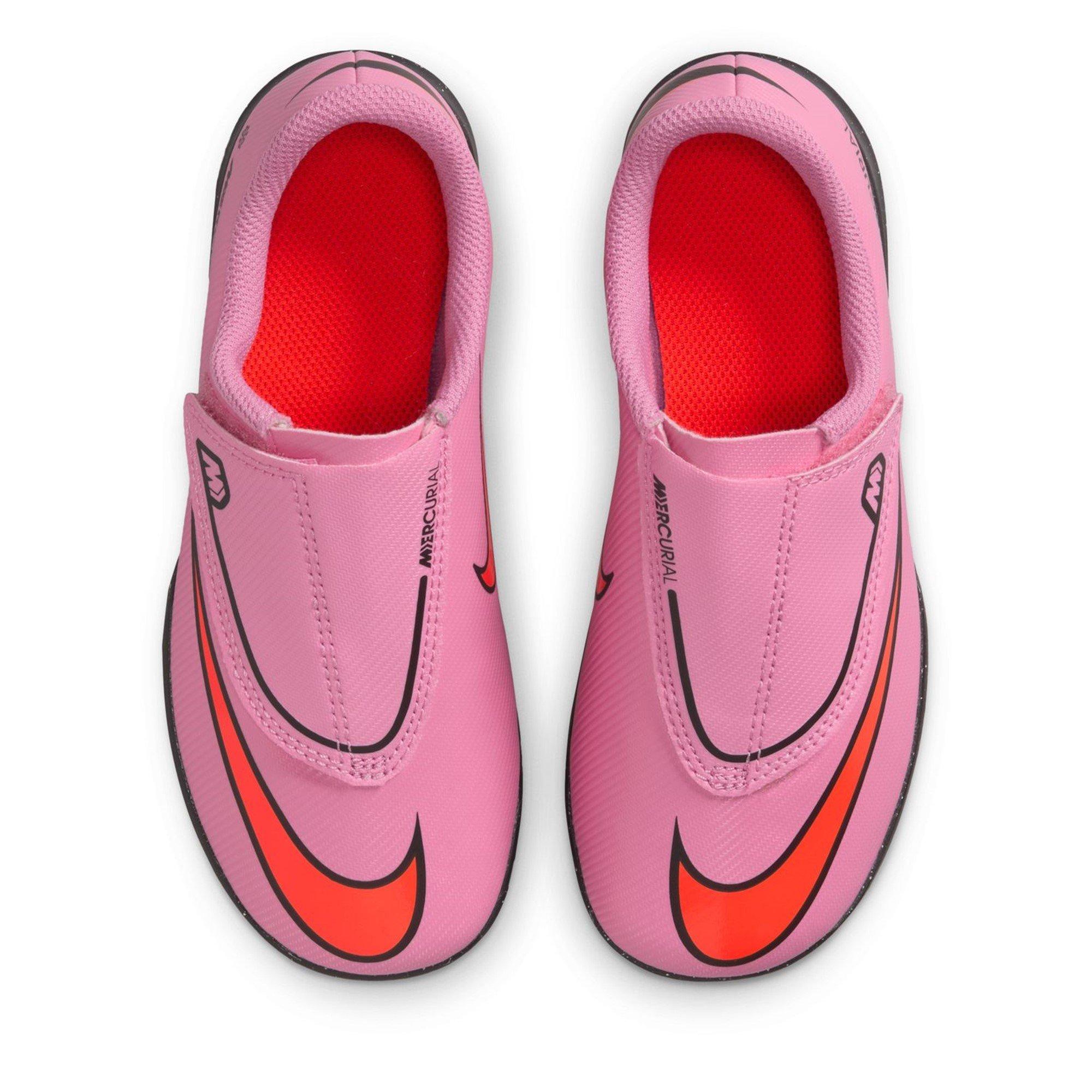 Pink/Black - Nike - Mercurial Vapour 16 Club Childrens Astro Turf Football Boots - 6