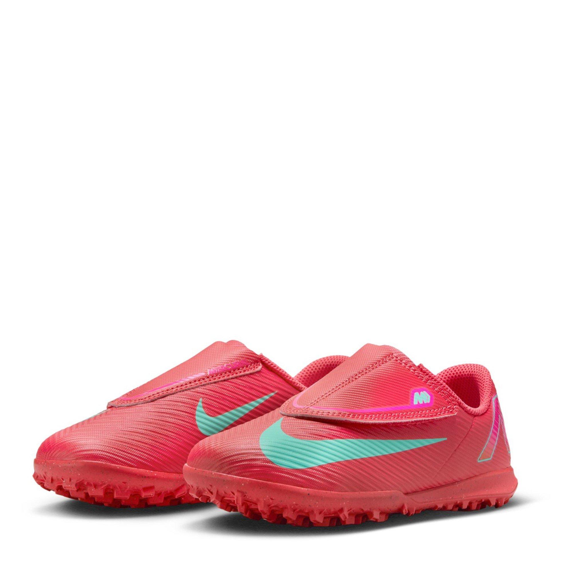 Rot/Grün - Nike - Mercurial Vapour 16 Club Childrens Astro Turf Football Boots - 4