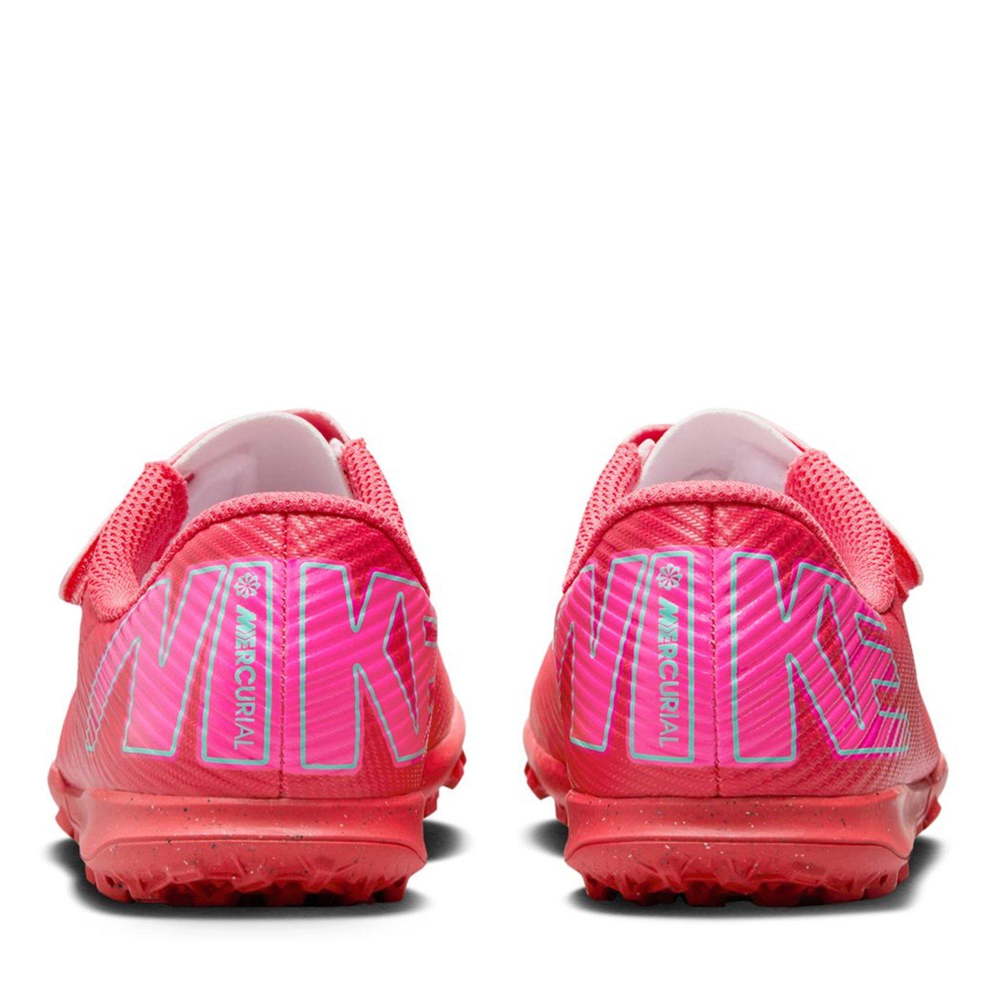 Rot/Grün - Nike - Mercurial Vapour 16 Club Childrens Astro Turf Football Boots - 5