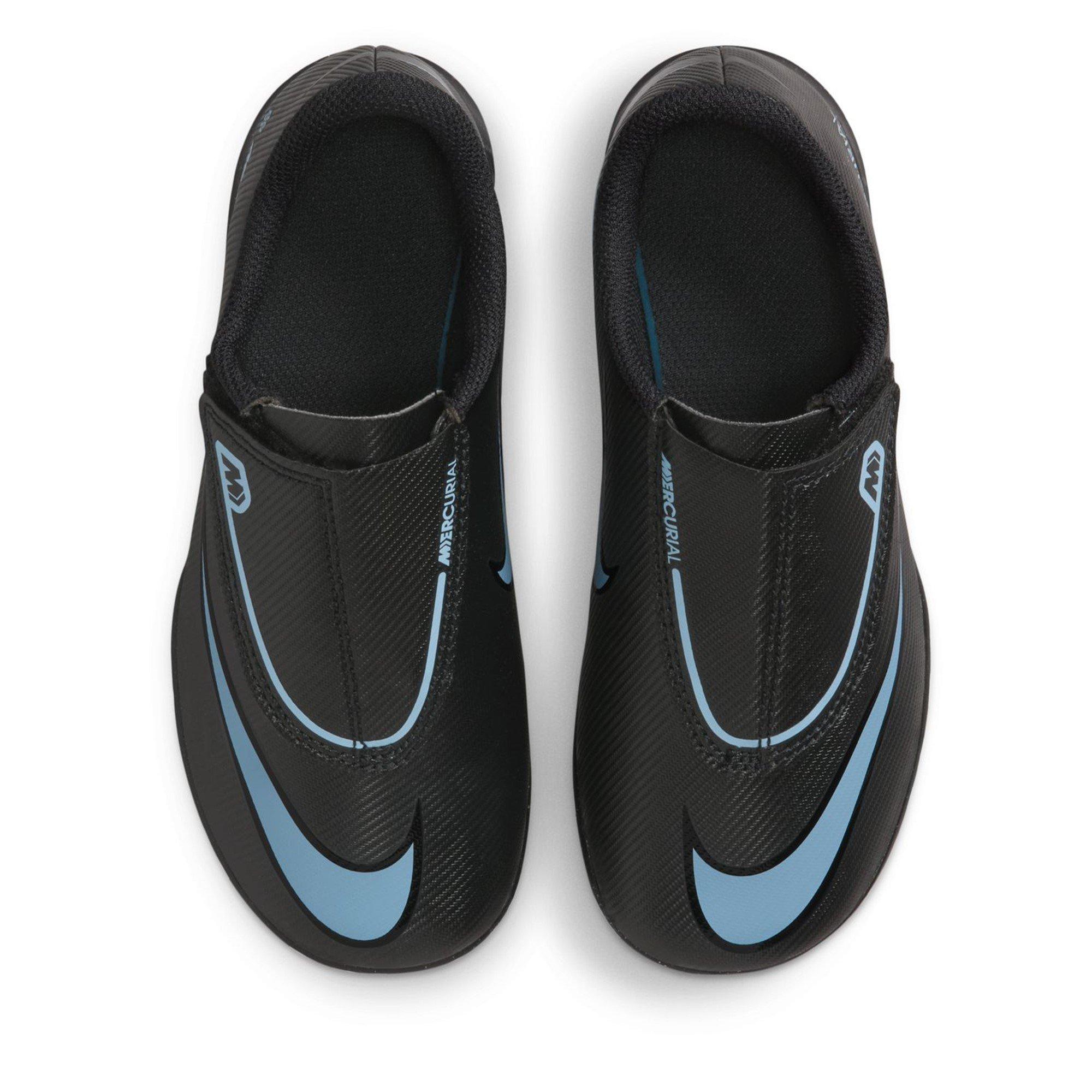 Black/Blue - Nike - Mercurial Vapour 16 Club Childrens Astro Turf Football Boots - 6