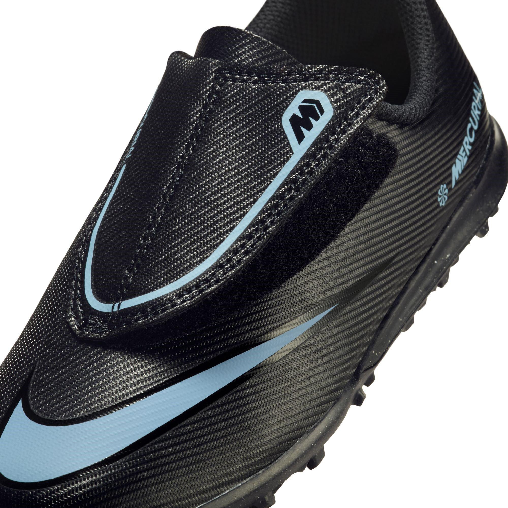 Black/Blue - Nike - Mercurial Vapour 16 Club Childrens Astro Turf Football Boots - 7
