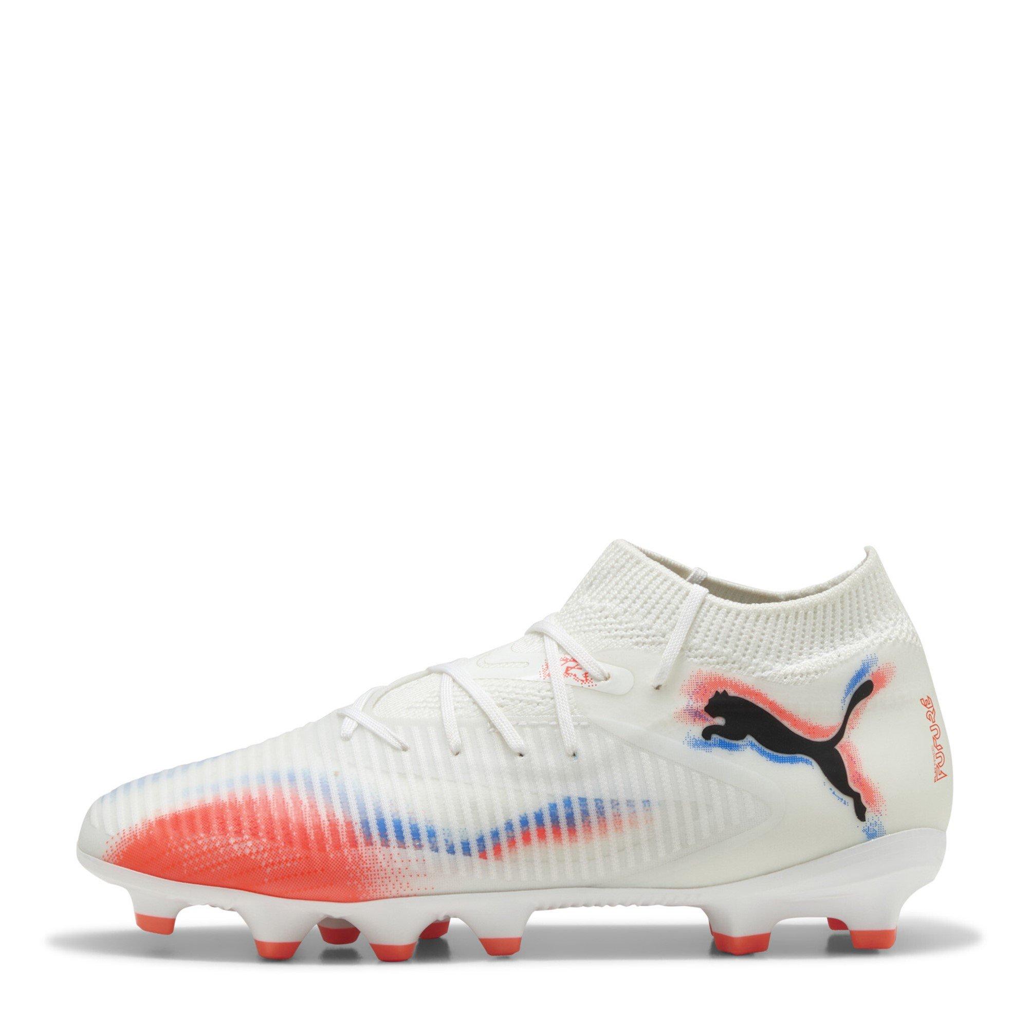 White/Black/Red - Puma - Future 8 Pro Childrens Artificial Ground Football Boots - 2
