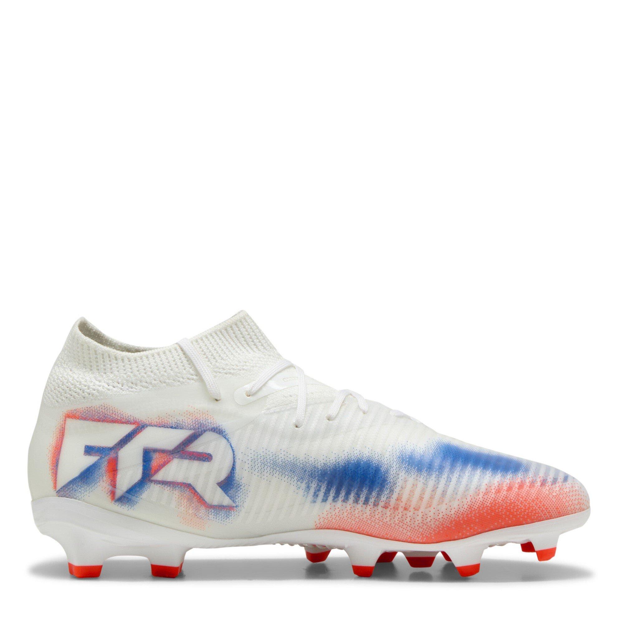 White/Black/Red - Puma - Future 8 Pro Childrens Artificial Ground Football Boots - 4