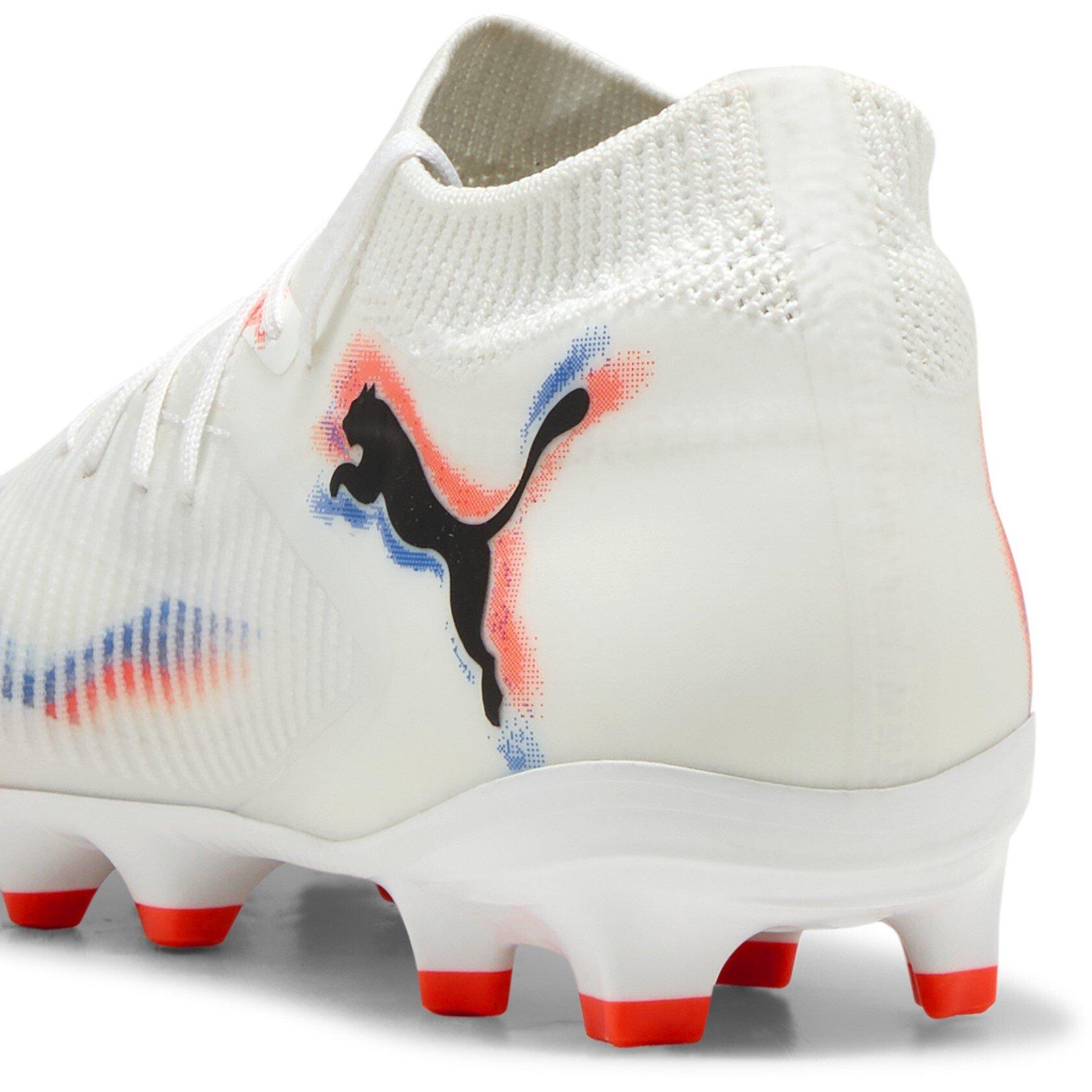 White/Black/Red - Puma - Future 8 Pro Childrens Artificial Ground Football Boots - 5