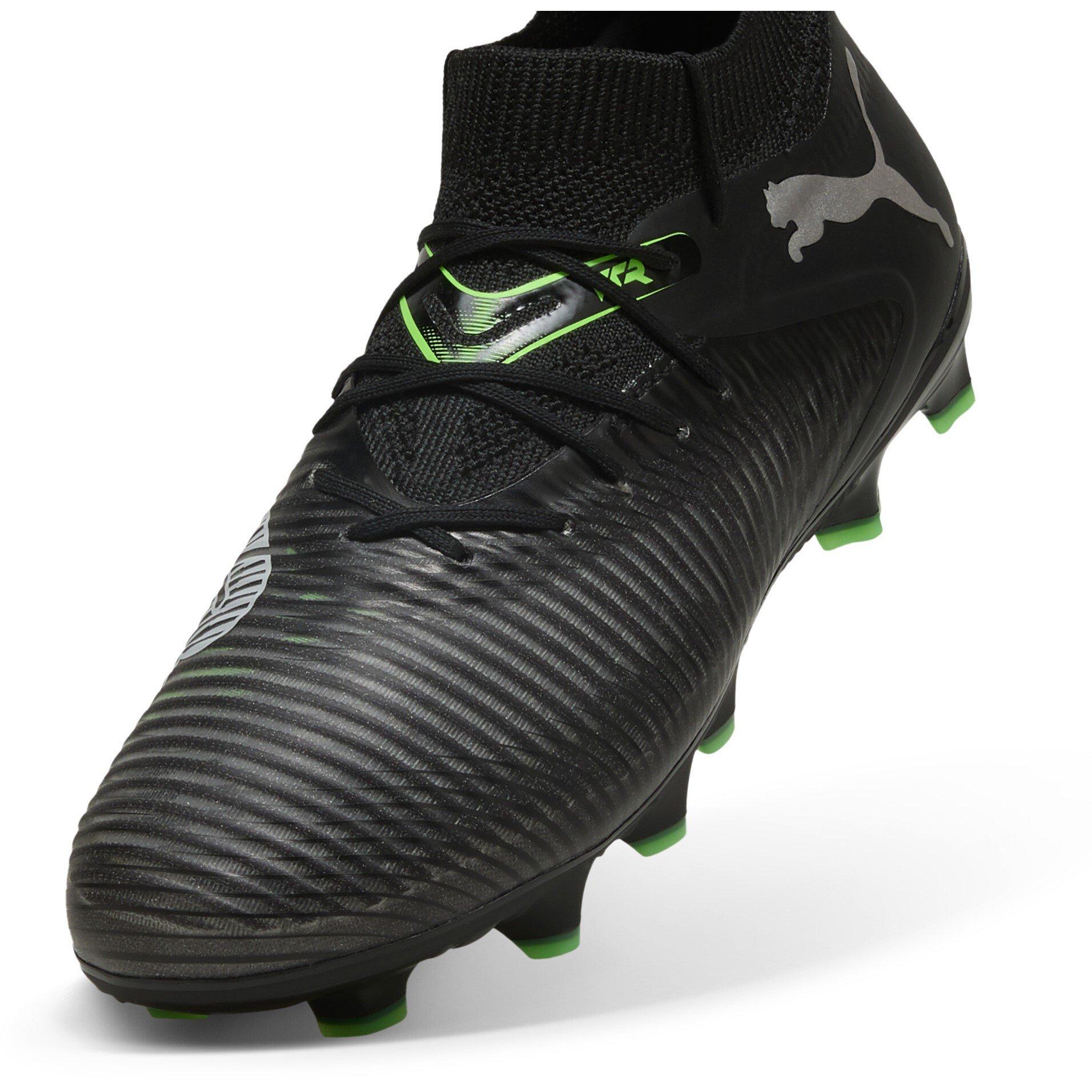 Black/Green - Puma - Future 8 Pro Childrens Artificial Ground Football Boots - 6