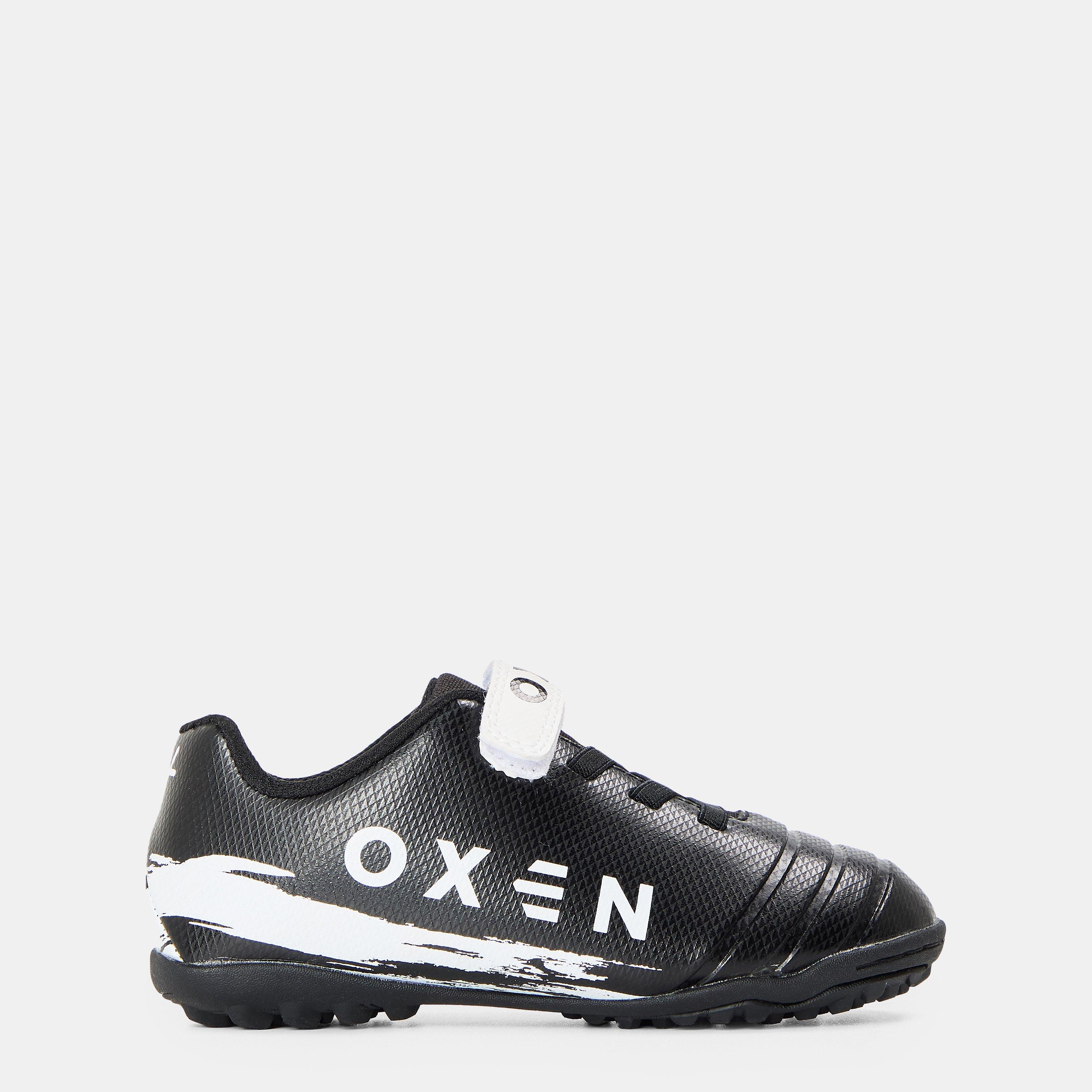 Oxen  Kids ' Ox Mini Viper Astro Turf Football Boots - Black - C12 (30.5)