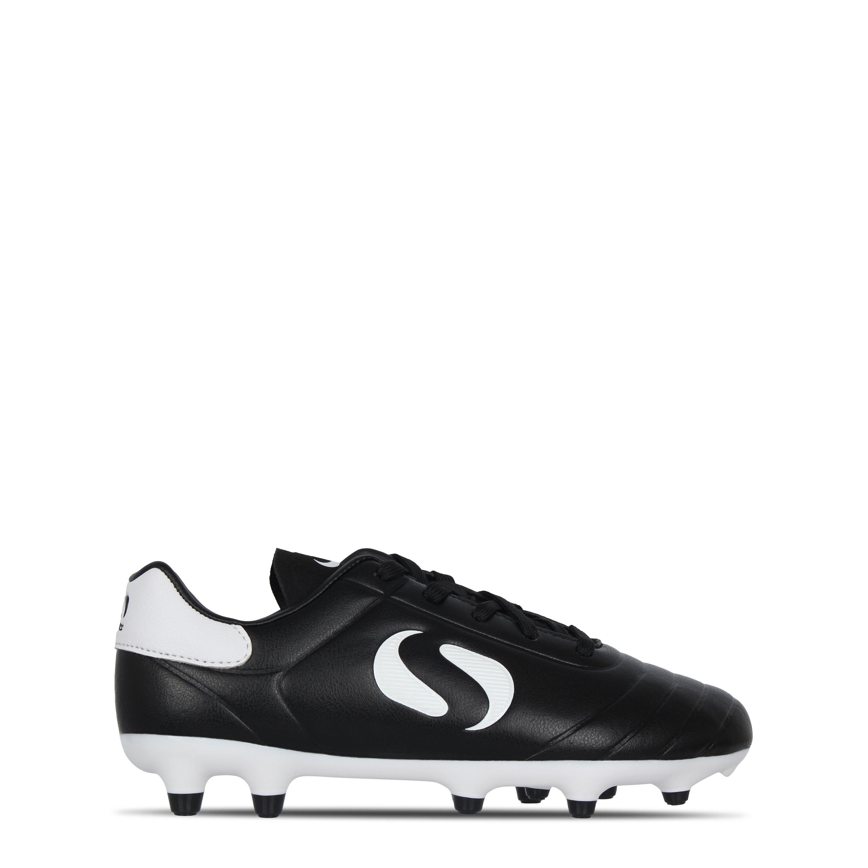 Black/White - Sondico - Strike Firm Ground Football Boots Childrens - 1
