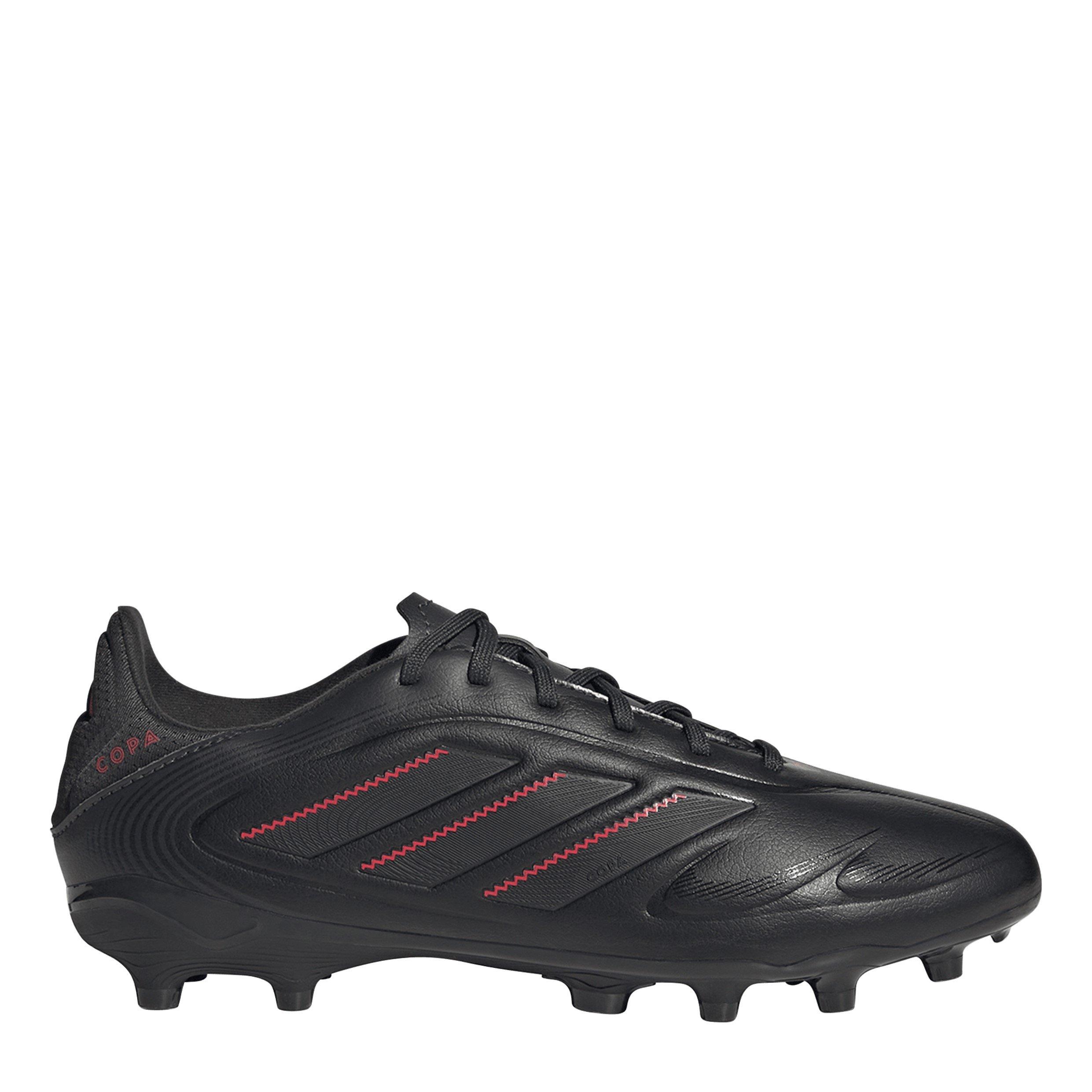 Adidas Boys Copa Pure 3 League Childrens Firm Ground Football Boots - Black/Grey - 2 (34)