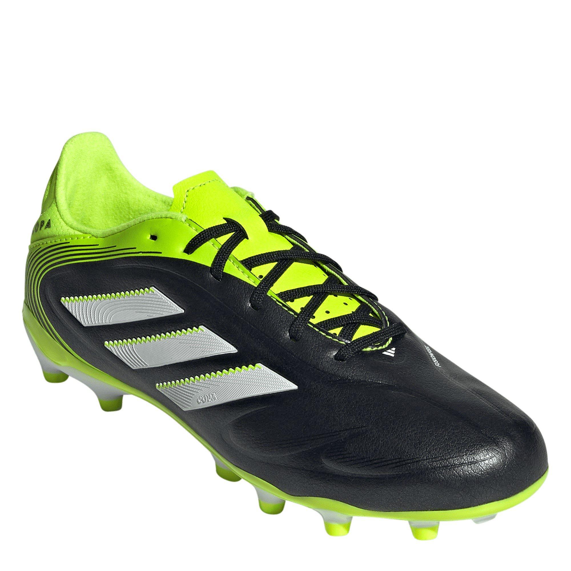 Black/Lemon - adidas - Copa Pure 3 League Childrens Firm Ground Football Boots - 3