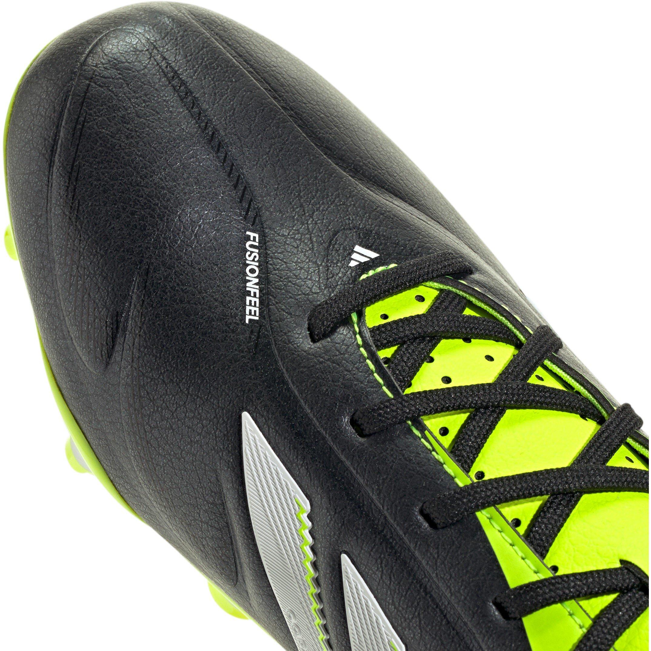 Black/Lemon - adidas - Copa Pure 3 League Childrens Firm Ground Football Boots - 7