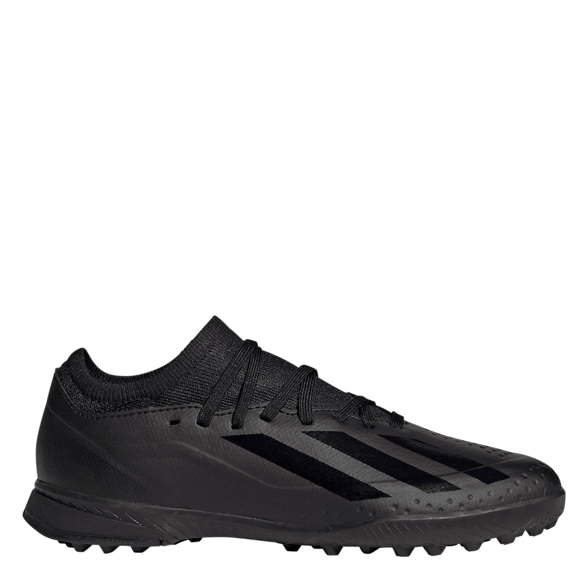 Preto/Preto - adidas - X Crazyfast League Childrens Astro Turf Football Boots - 1