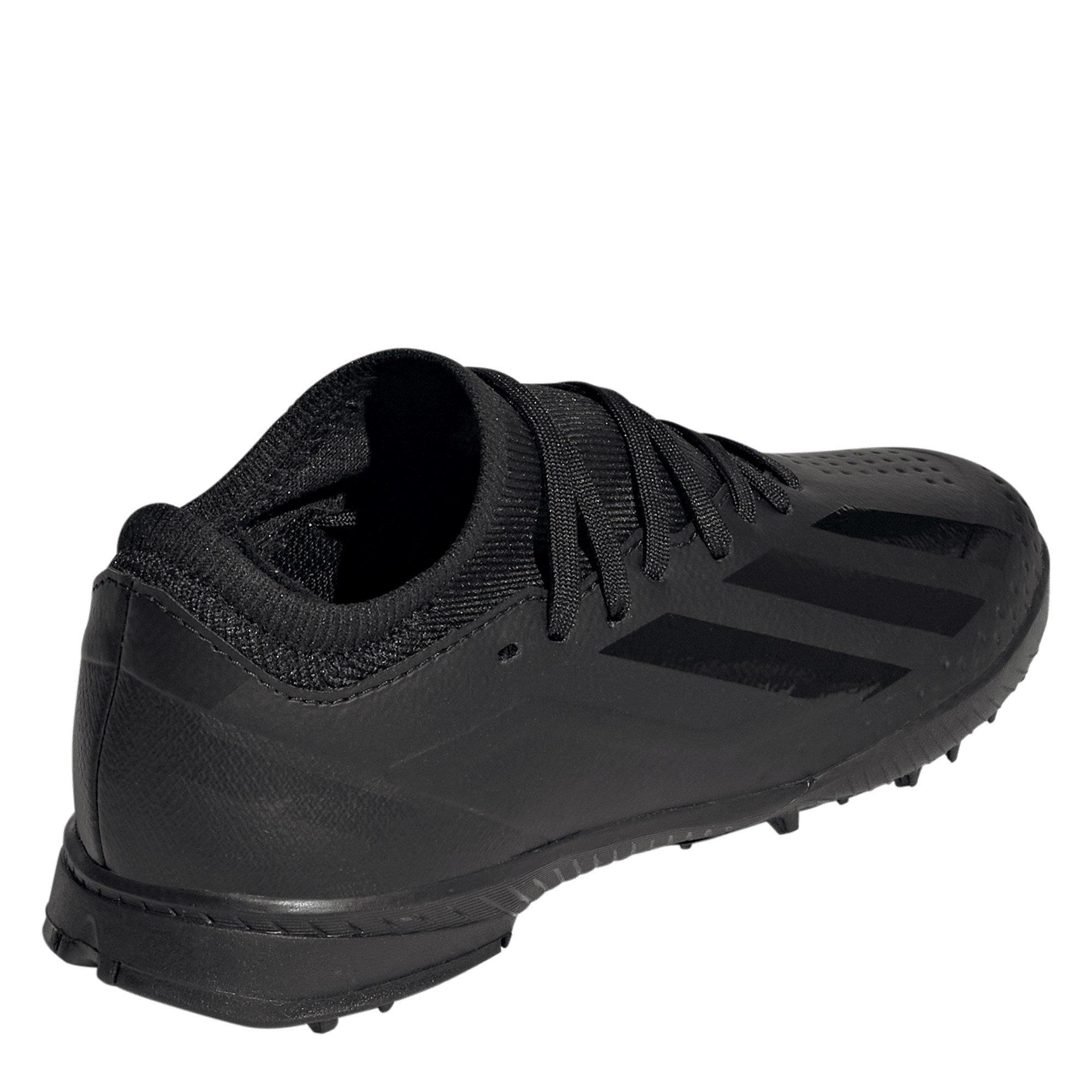 Preto/Preto - adidas - X Crazyfast League Childrens Astro Turf Football Boots - 4