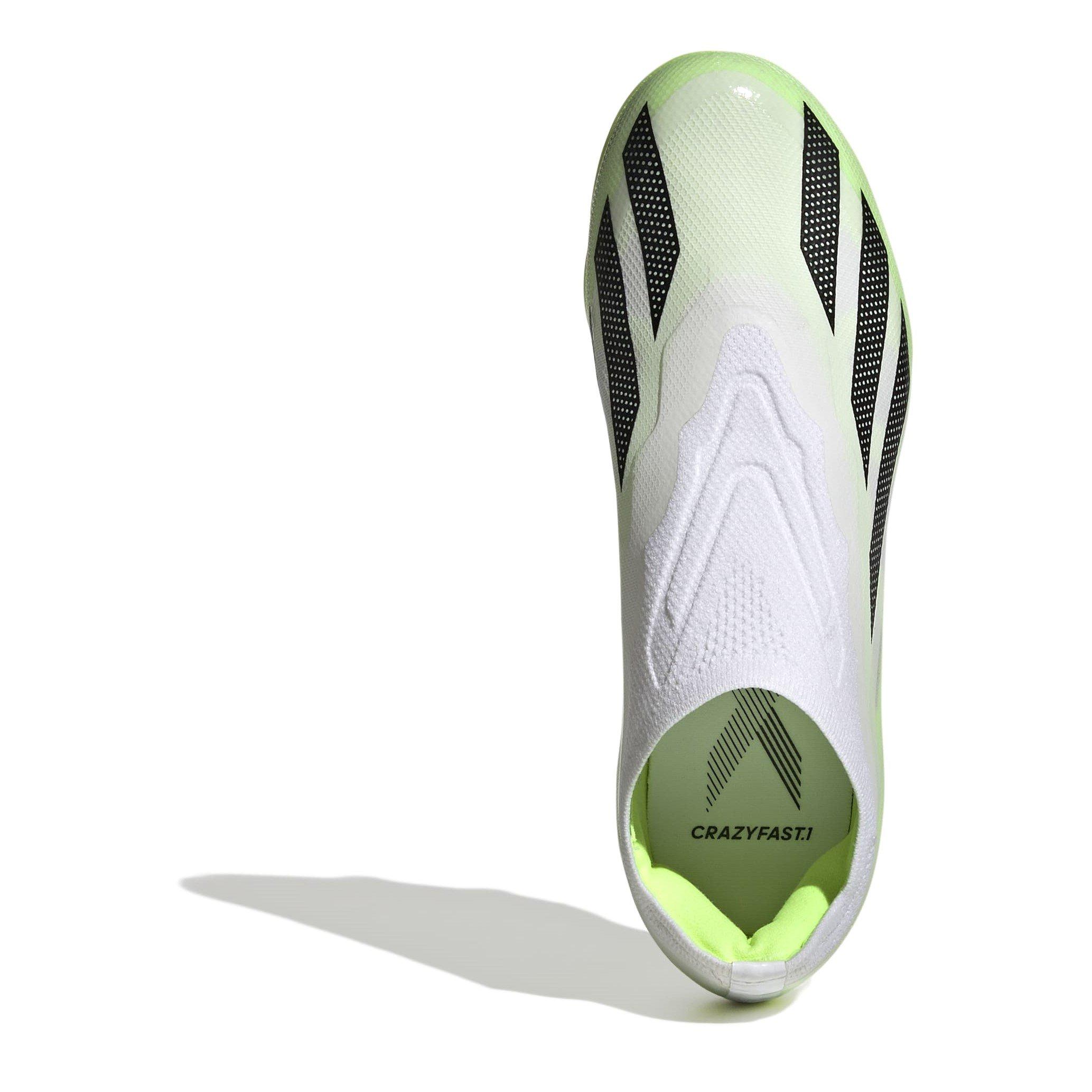 Ftwr White - adidas - X Crazyfast.1 Childrens Firm Ground Boots - 5