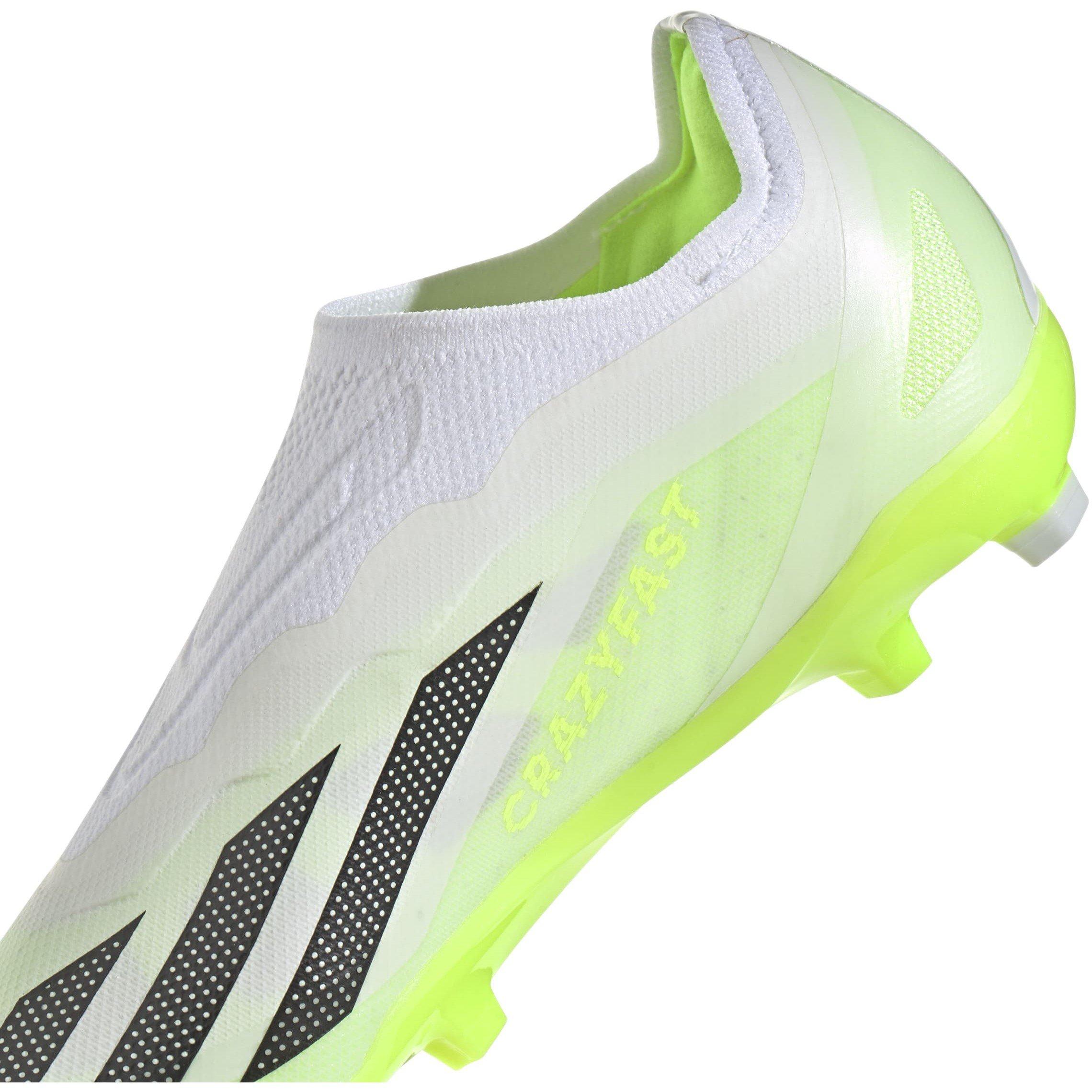 Ftwr White - adidas - X Crazyfast.1 Childrens Firm Ground Boots - 8