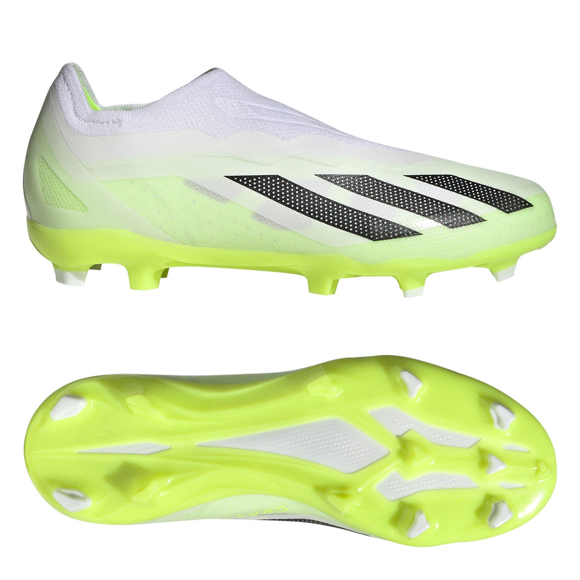 Ftwr White - adidas - X Crazyfast.1 Childrens Firm Ground Boots - 10
