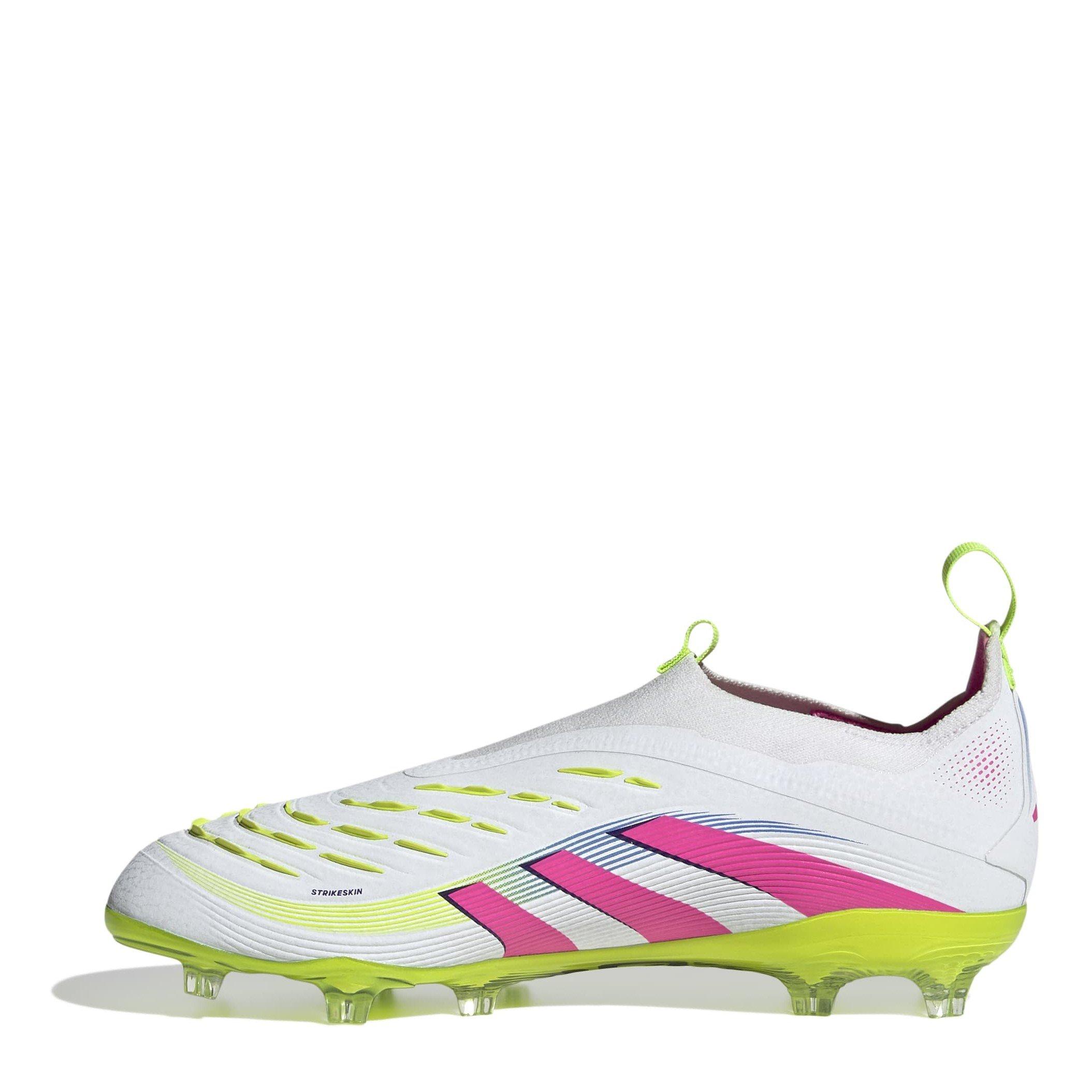 Branco/Rosa - adidas - Predator Elite Firm Ground Childrens - 2