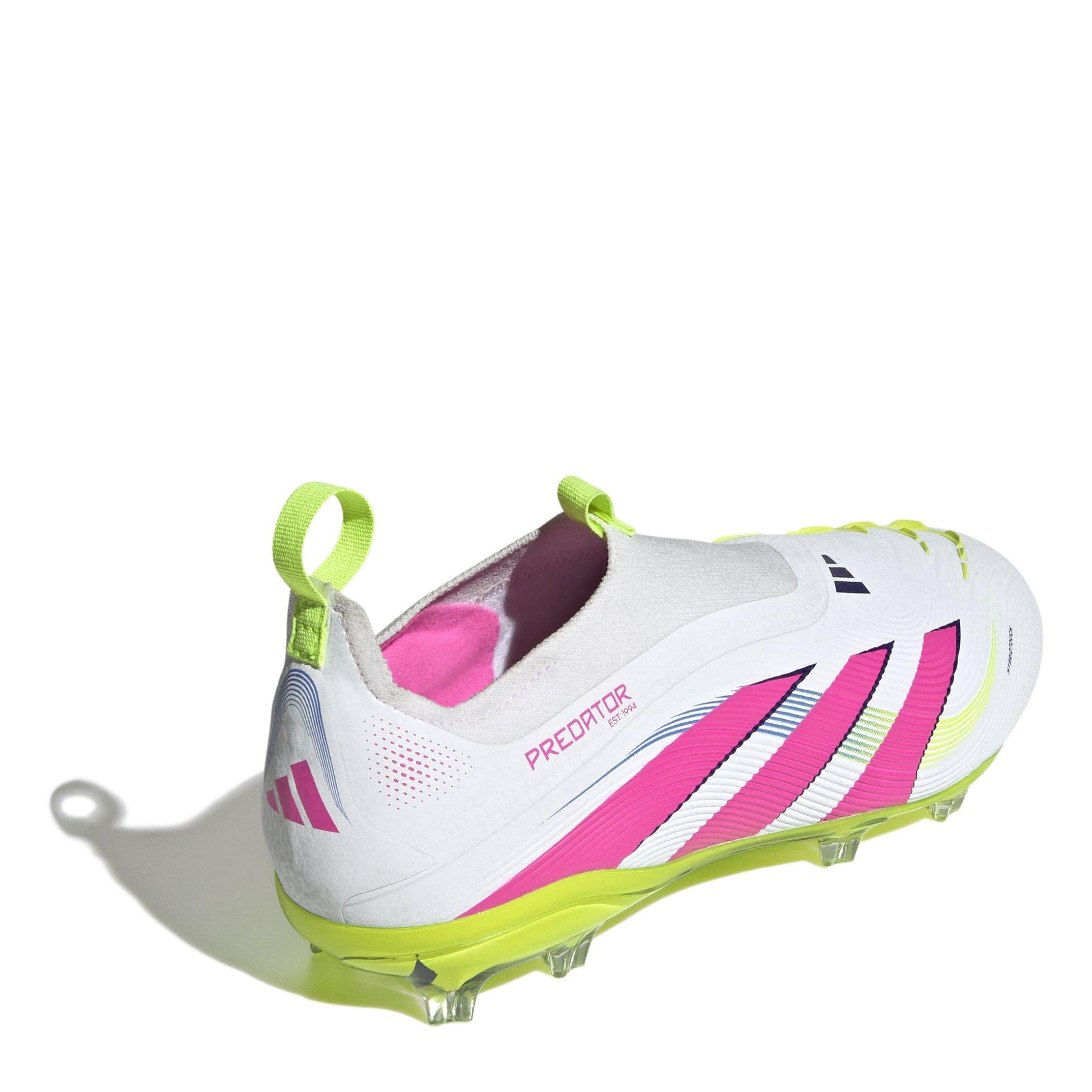 Branco/Rosa - adidas - Predator Elite Firm Ground Childrens - 4