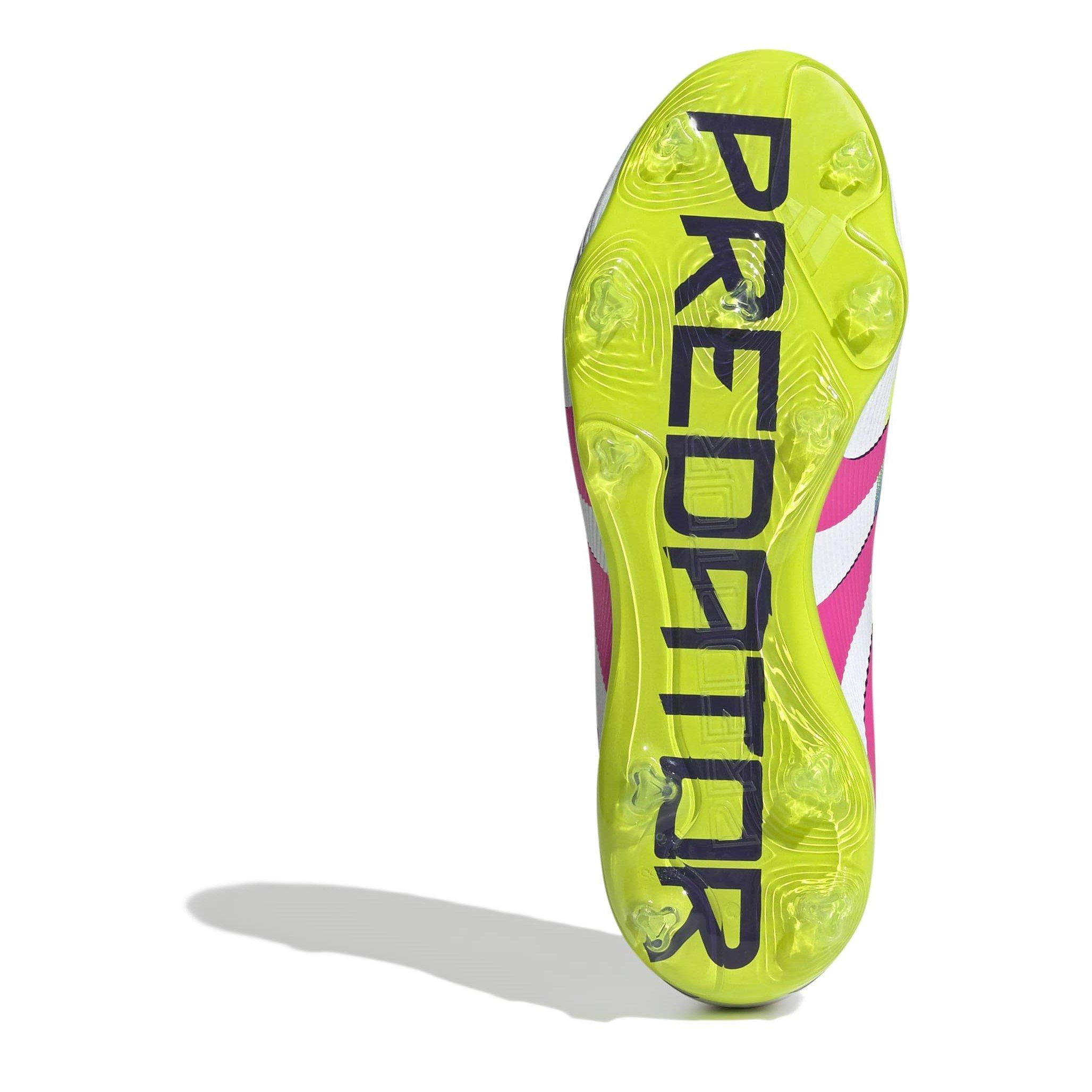 Branco/Rosa - adidas - Predator Elite Firm Ground Childrens - 6